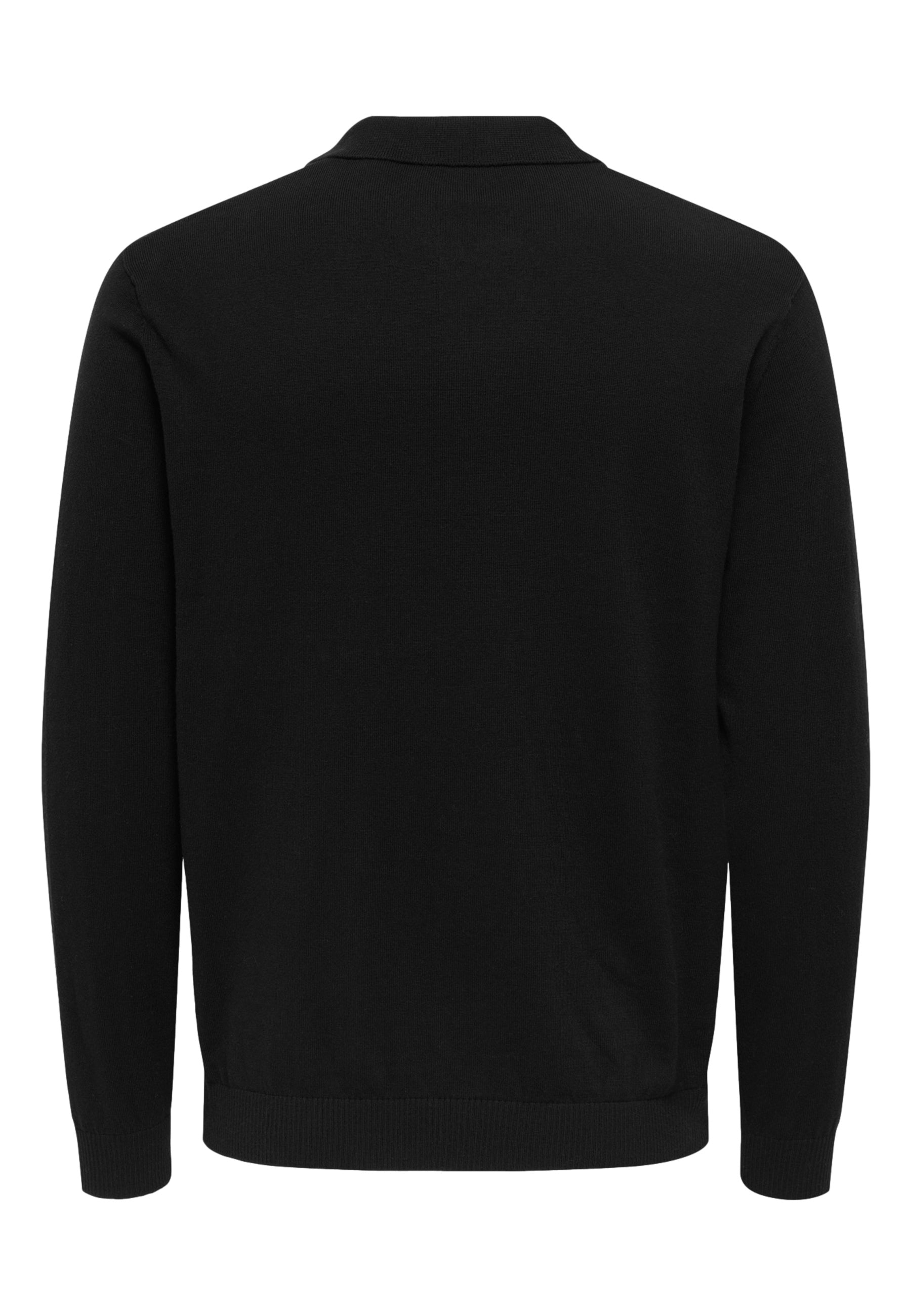 Only & Sons Loui Langarmshirt mit Polokragen