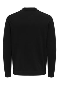 Only & Sons Loui Langarmshirt mit Polokragen