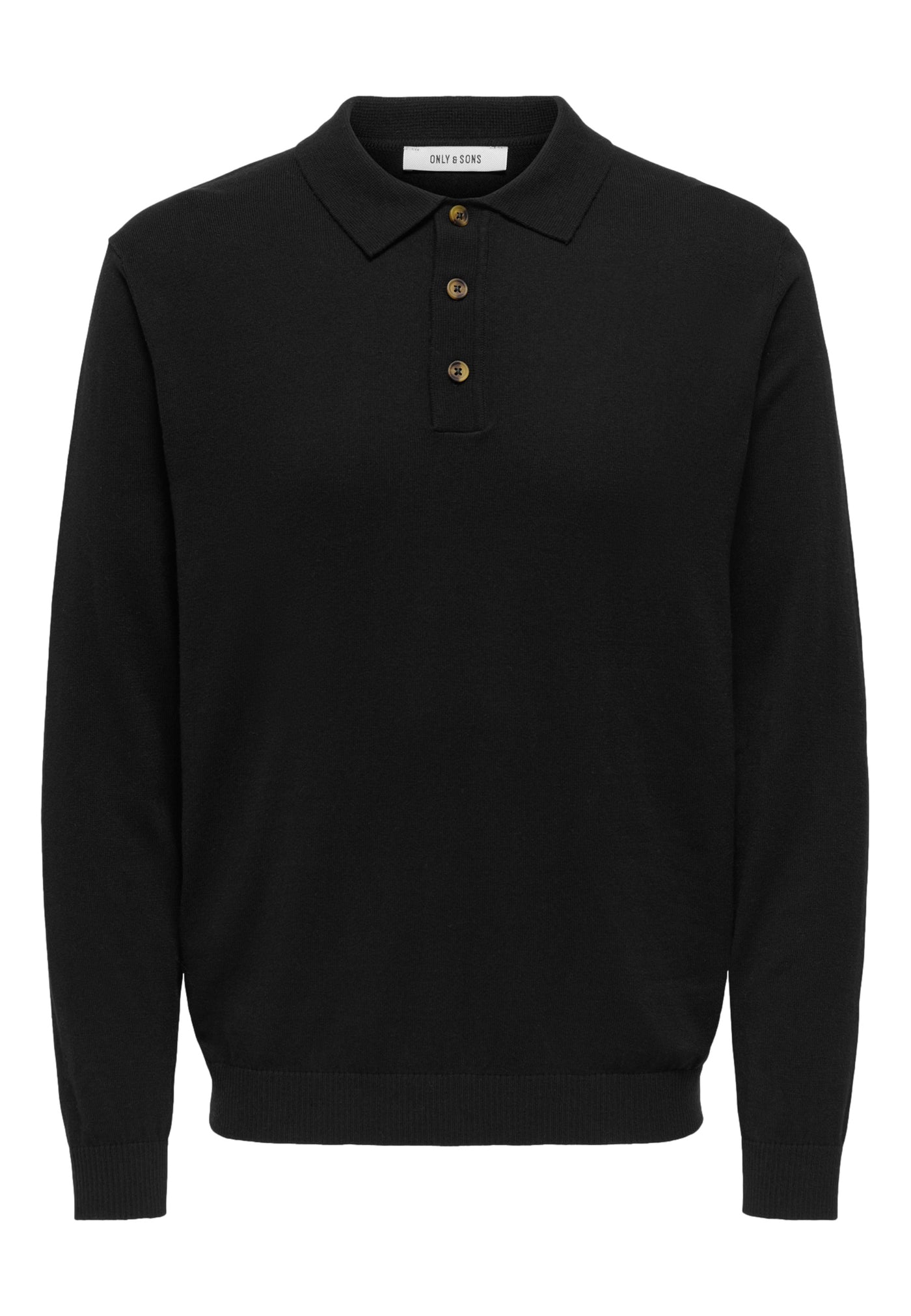 Only & Sons Loui Langarmshirt mit Polokragen