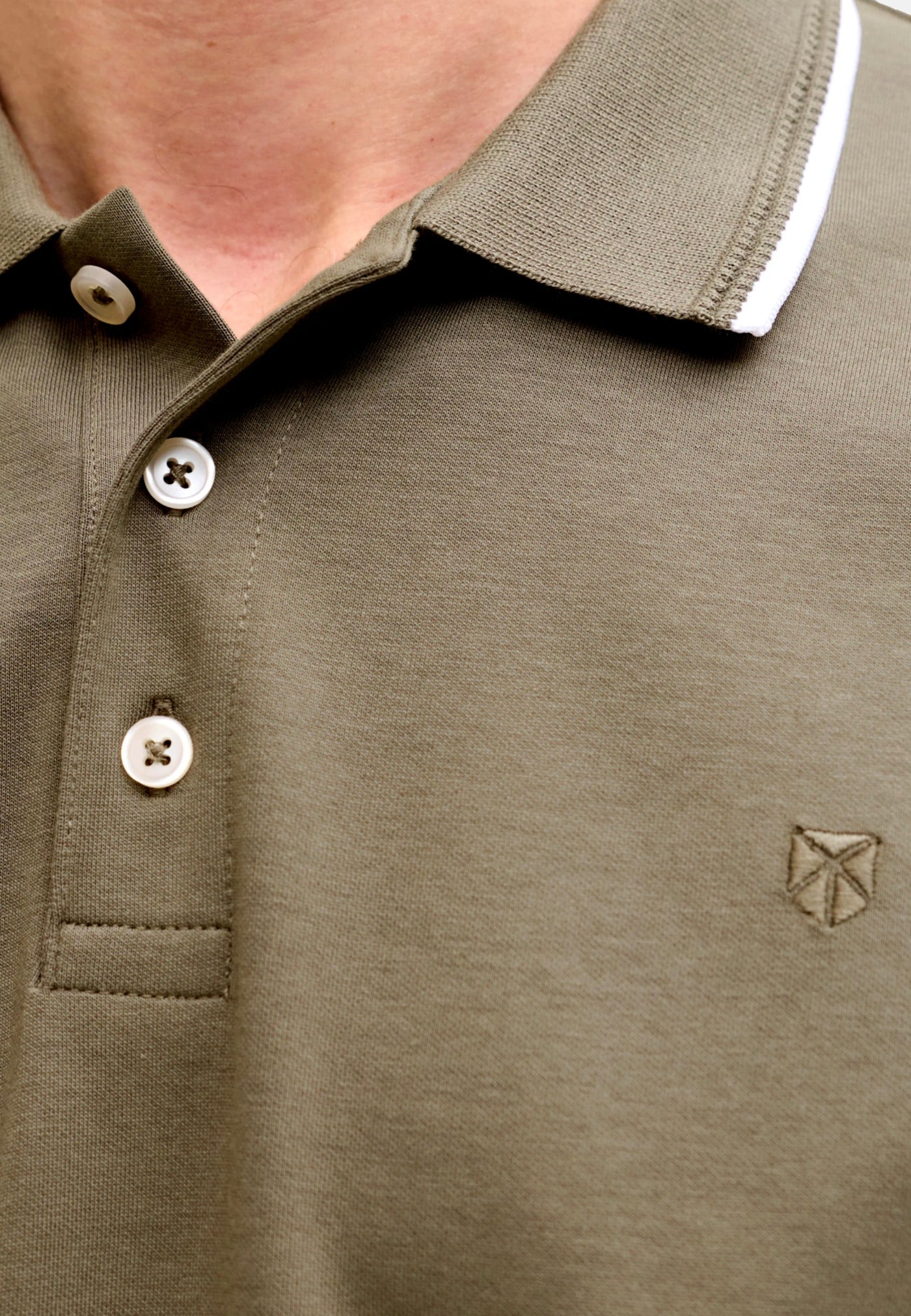 Jack & Jones ETHAN Kurzarmshirt mit Polokragen