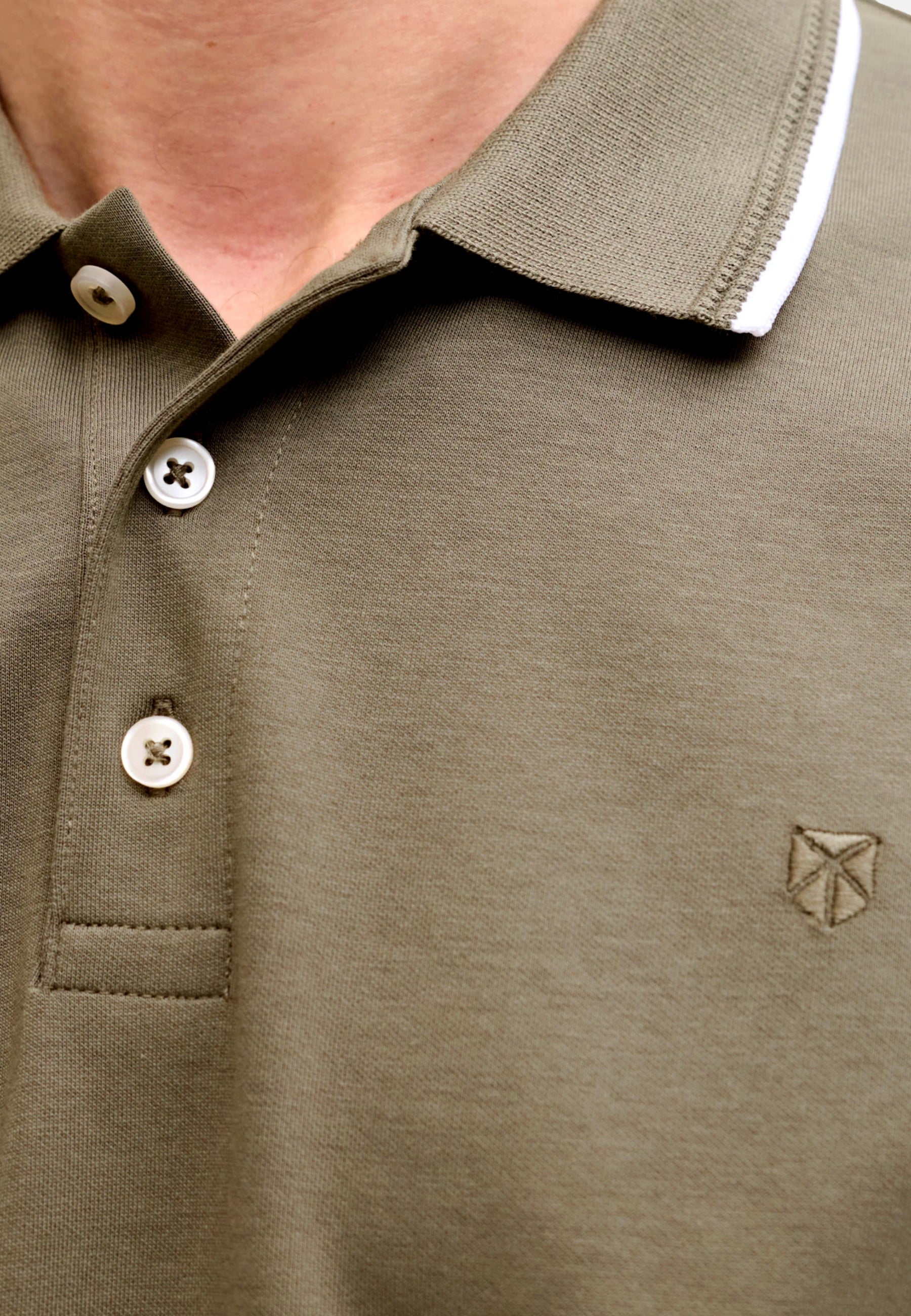 Jack & Jones ETHAN Kurzarmshirt mit Polokragen