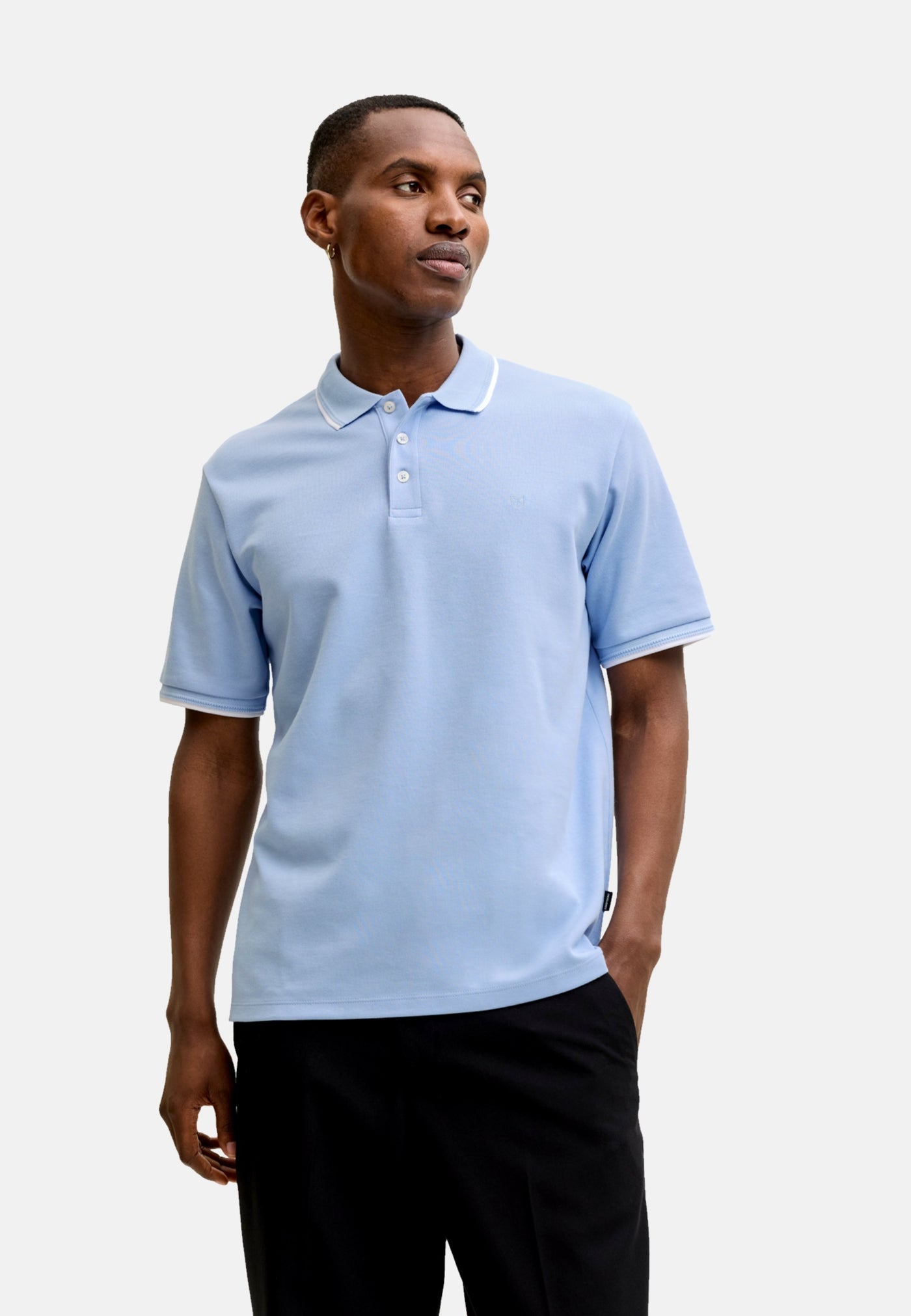 Jack & Jones ETHAN Kurzarmshirt mit Polokragen
