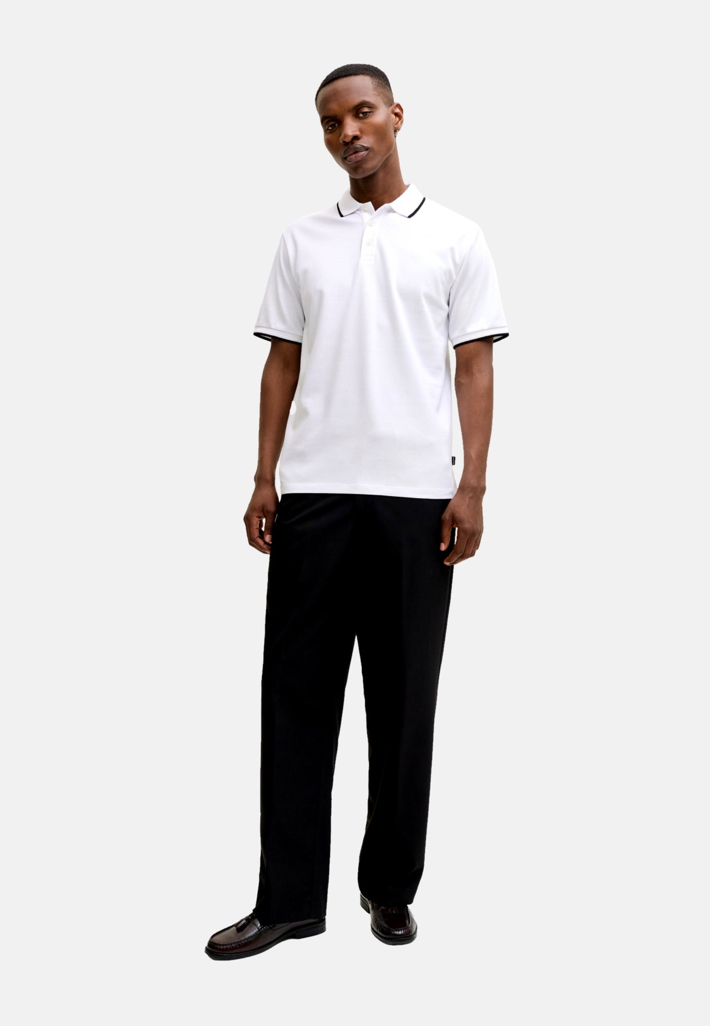 Jack & Jones ETHAN Kurzarmshirt mit Polokragen