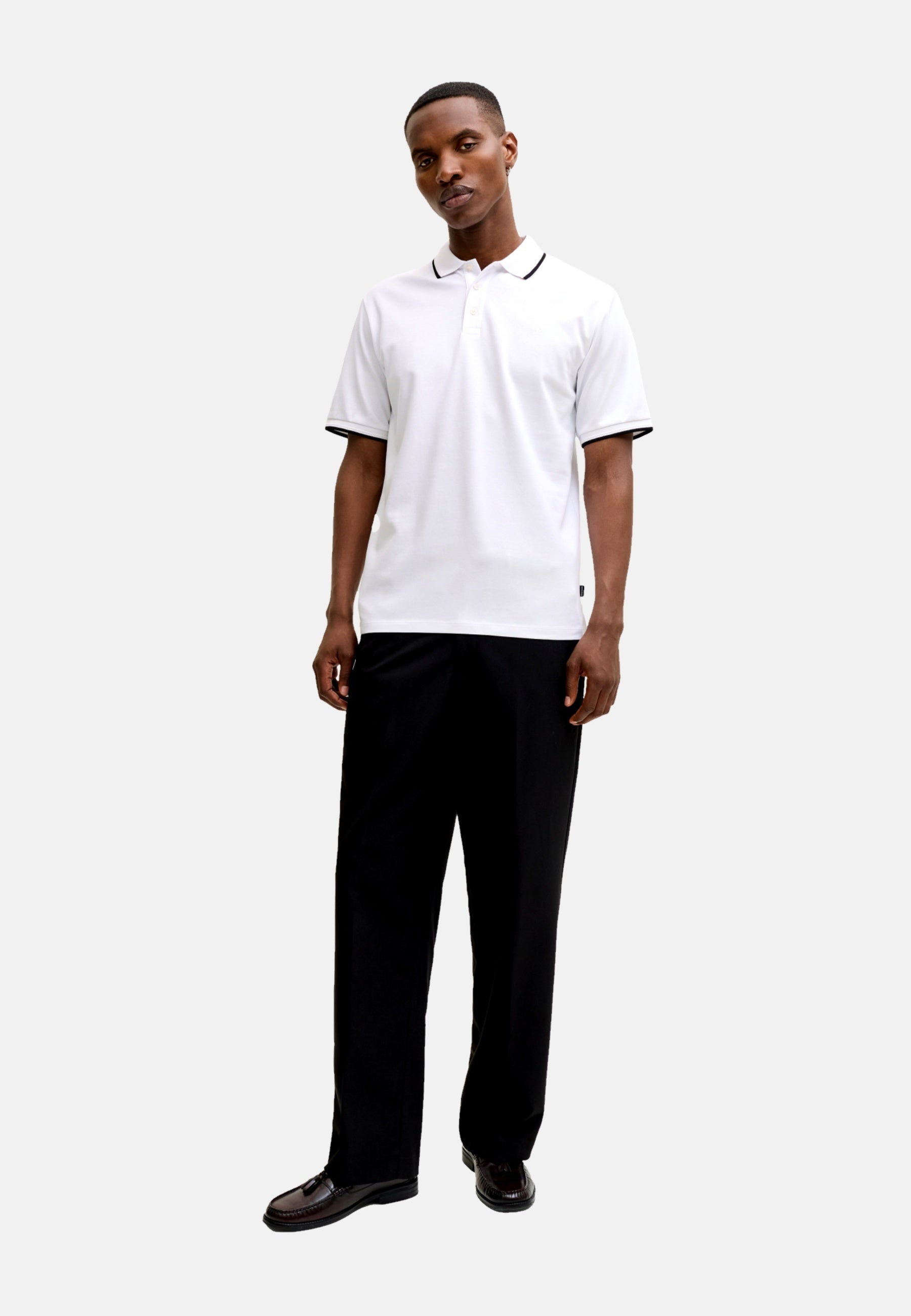 Jack & Jones ETHAN Kurzarmshirt mit Polokragen