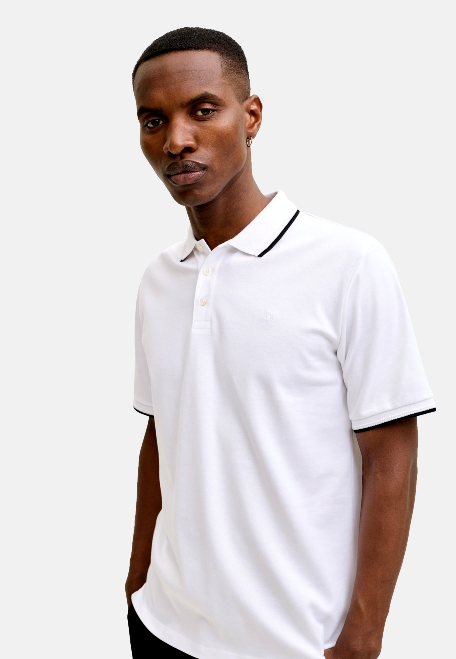Jack & Jones ETHAN Kurzarmshirt mit Polokragen