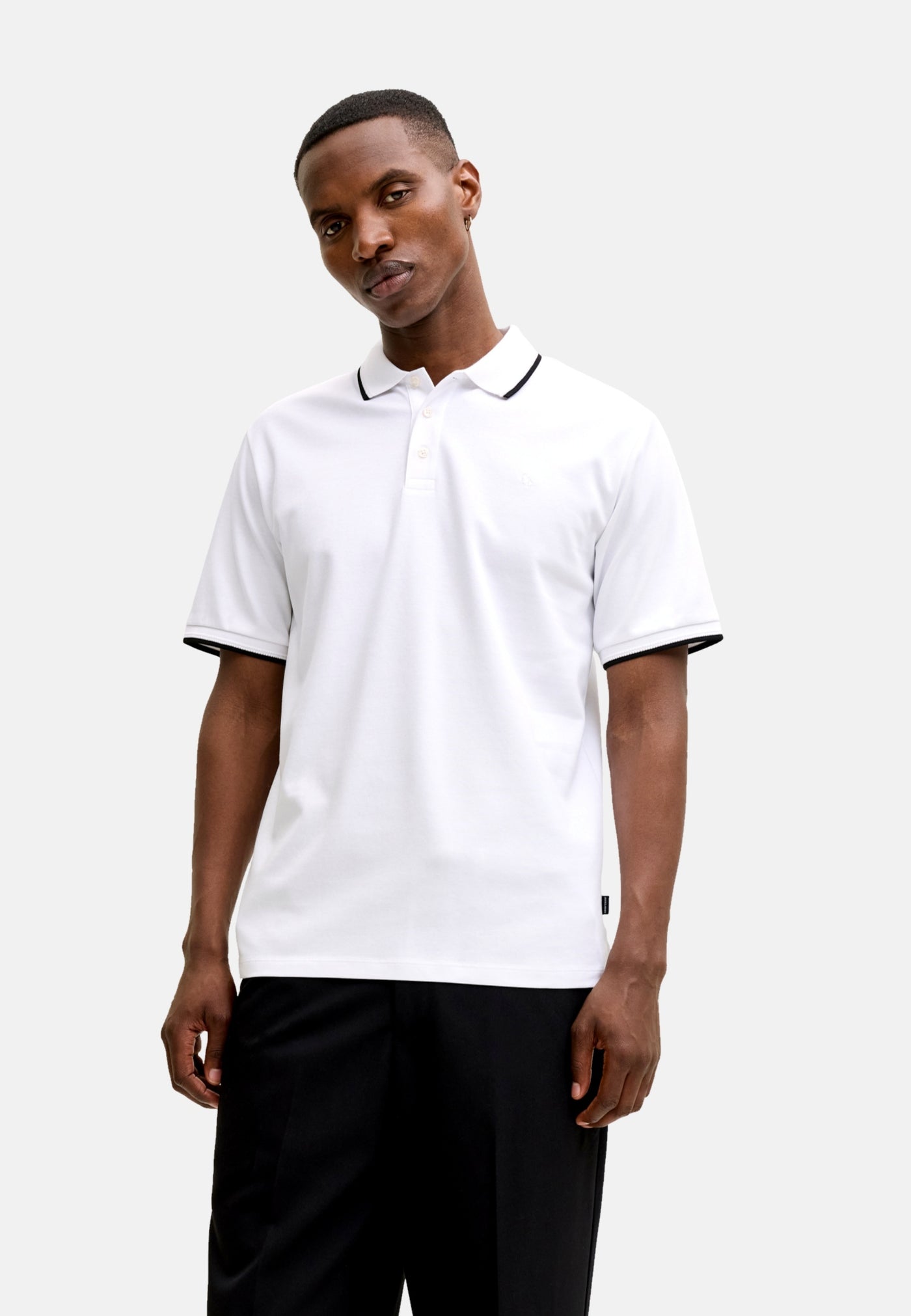 Jack & Jones ETHAN Kurzarmshirt mit Polokragen