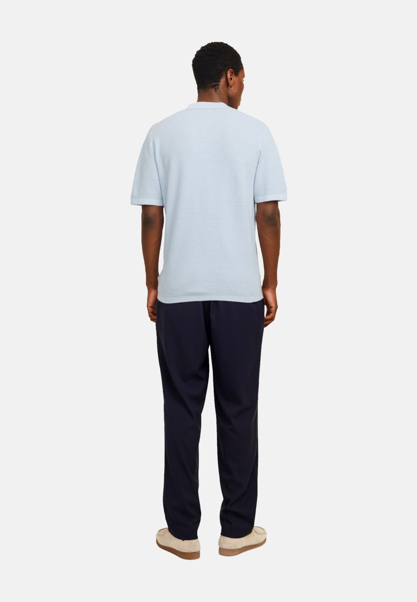 Jack & Jones GEORGE Kurzarmshirt mit Polokragen