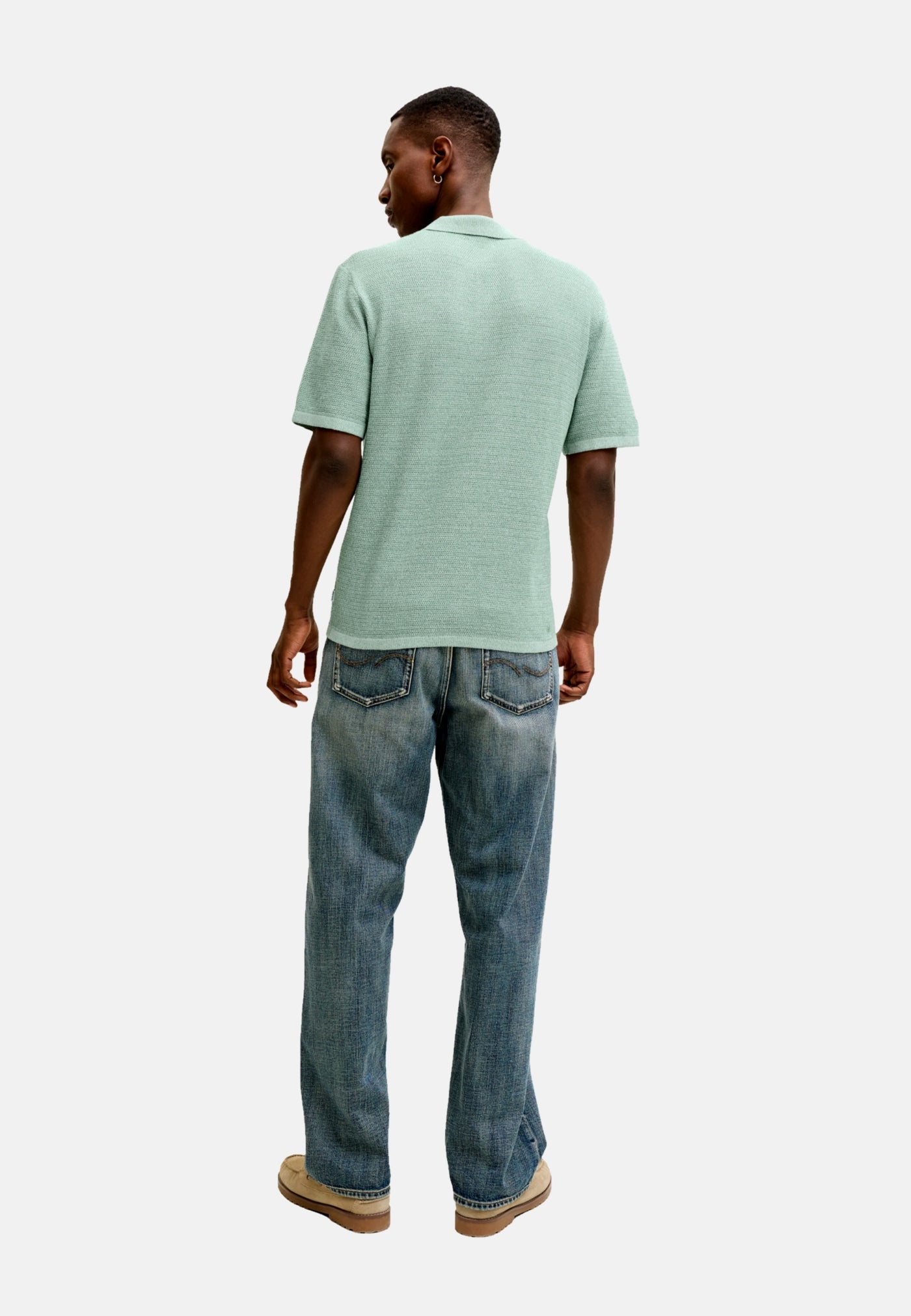 Jack & Jones GEORGE Kurzarmshirt mit Polokragen
