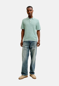Jack & Jones GEORGE Kurzarmshirt mit Polokragen