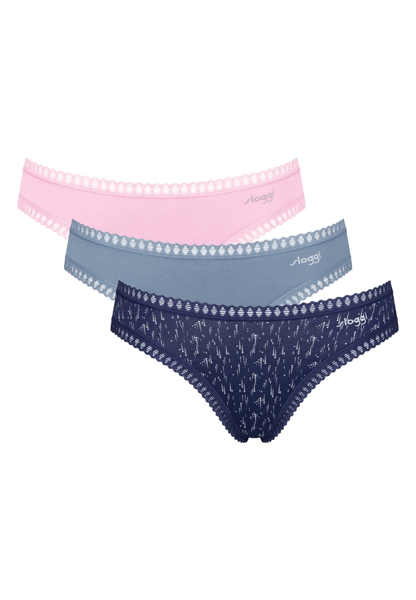 sloggi GO Crush Mini Unterwäsche im Dreierpack