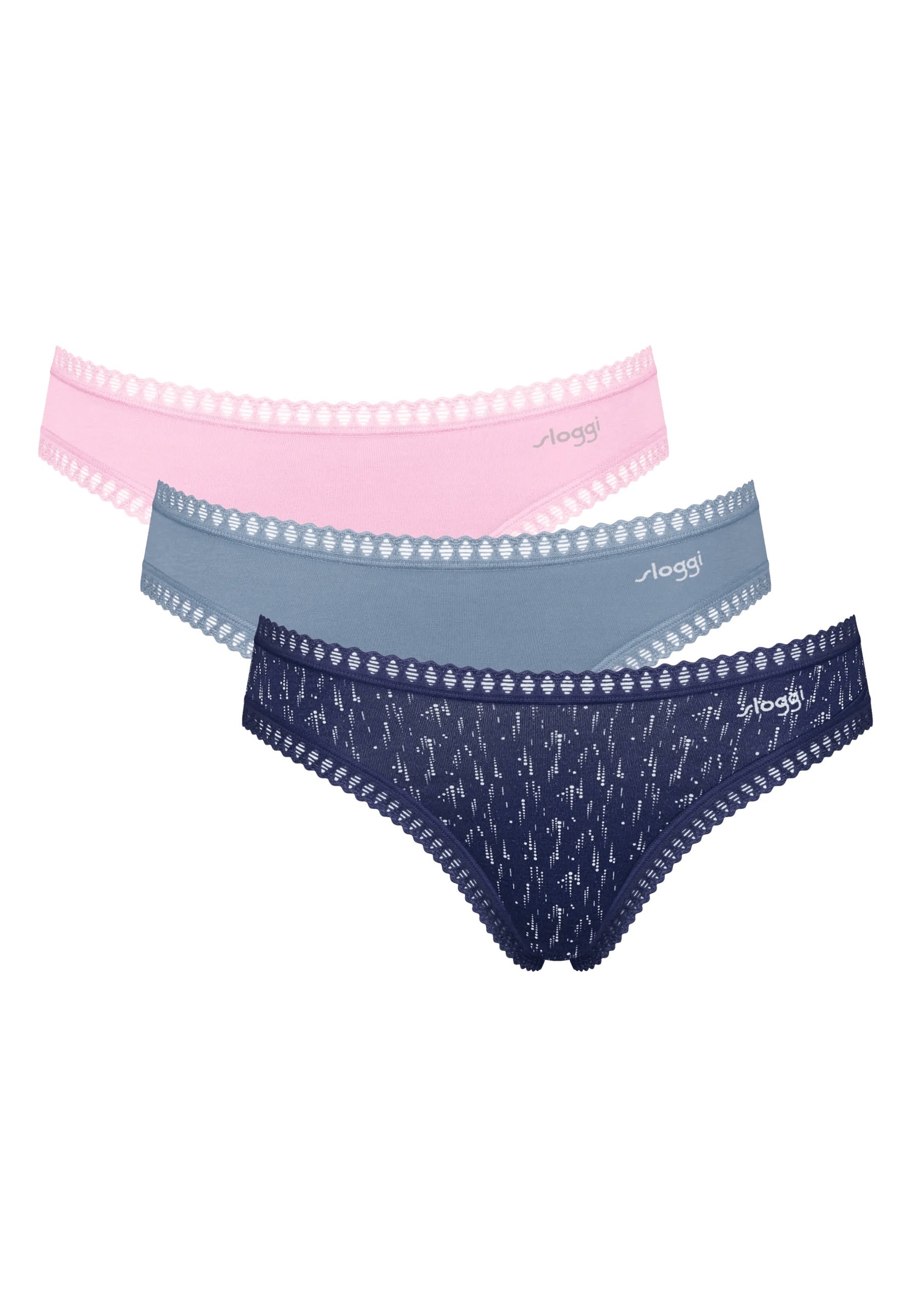 sloggi GO Crush Mini Unterwäsche im Dreierpack