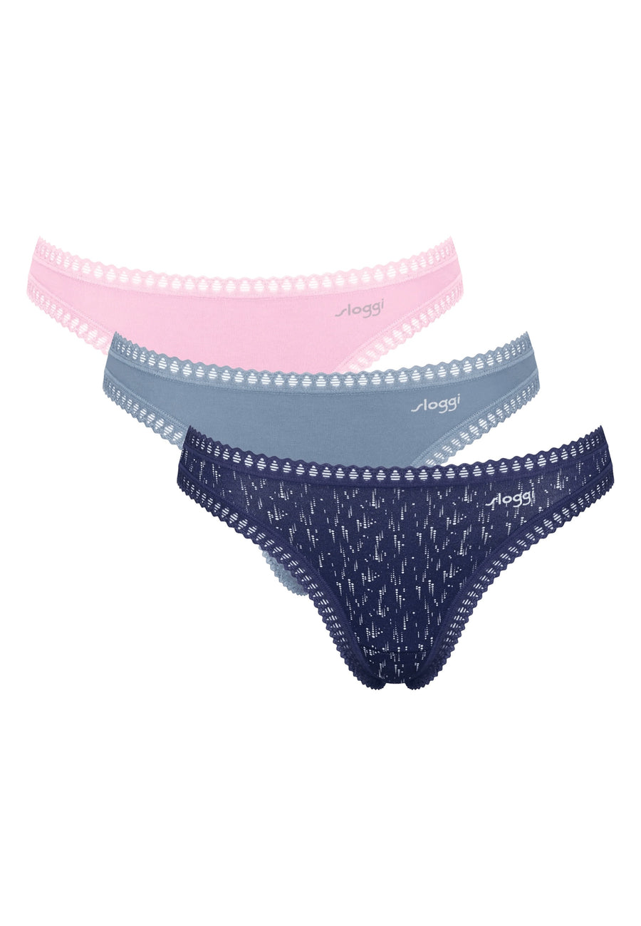 sloggi GO Crush String Unterwäsche im Dreierpack