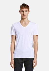 Tom Tailor 2er Pack T-Shirts V-Neck Basic TT Tee