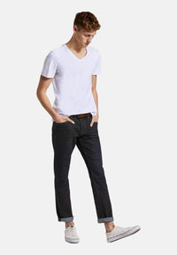 Tom Tailor 2er Pack T-Shirts V-Neck Basic TT Tee