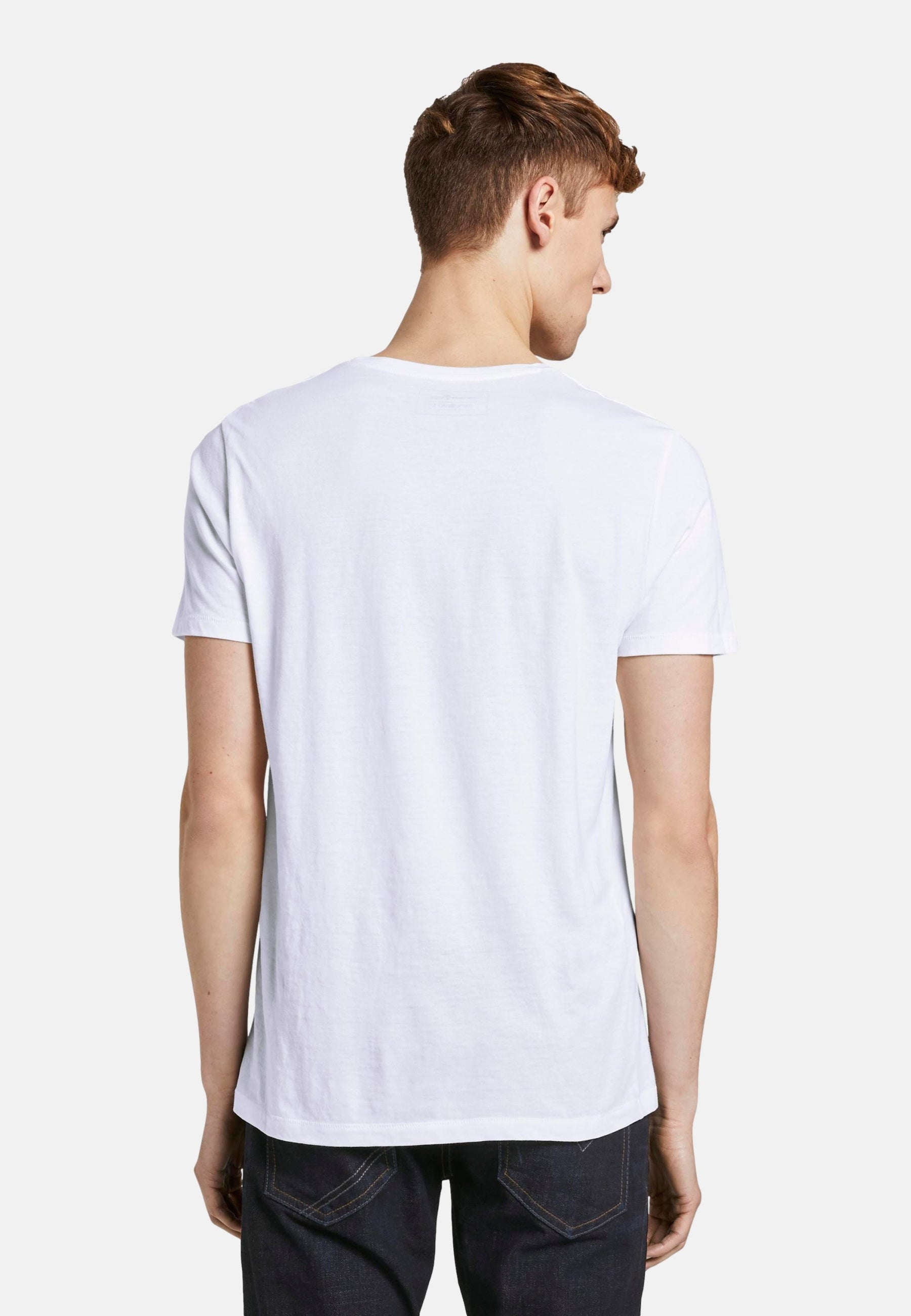 Tom Tailor 2er Pack T-Shirts V-Neck Basic TT Tee