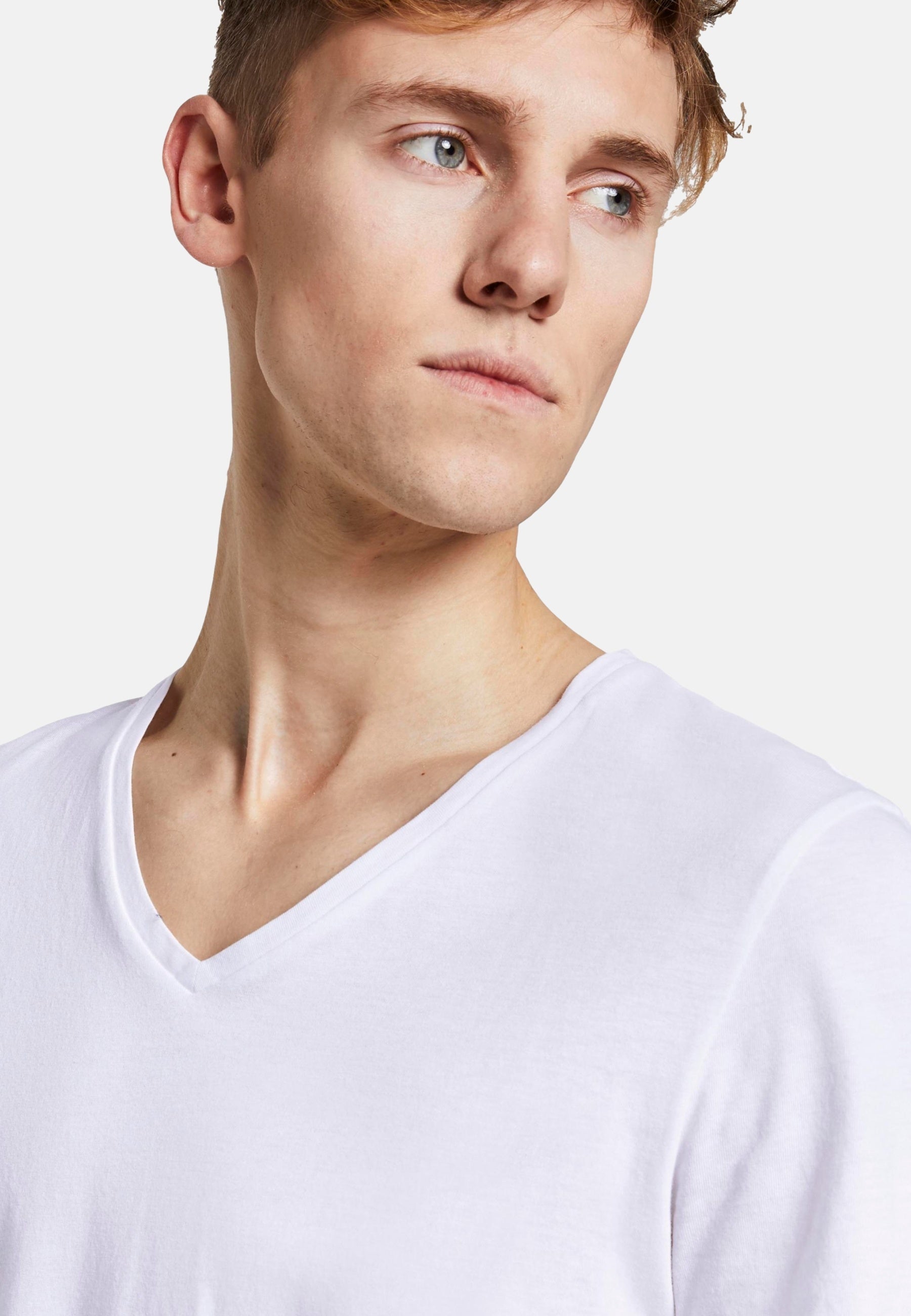 Tom Tailor 2er Pack T-Shirts V-Neck Basic TT Tee
