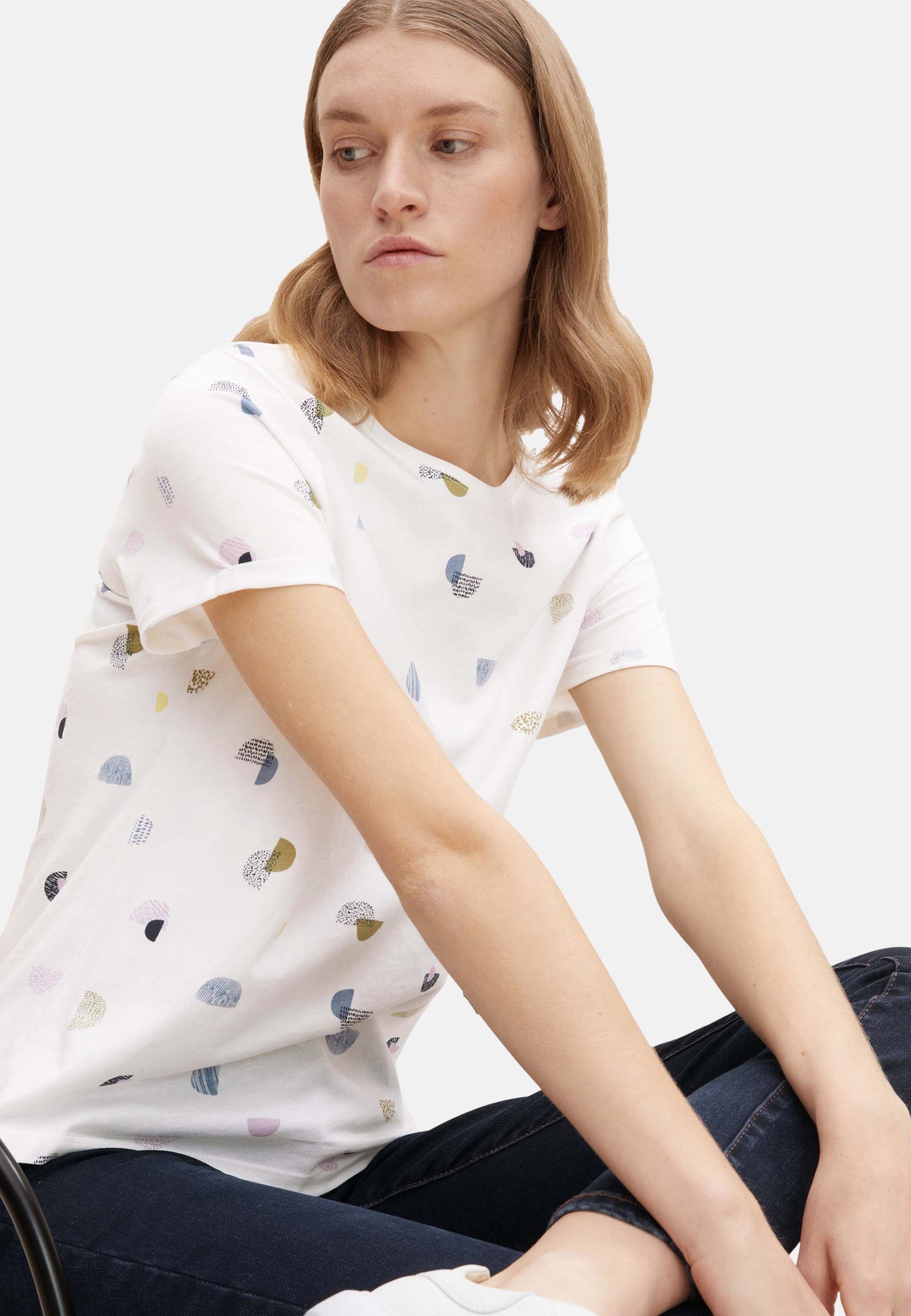Tom Tailor Kurzarmshirt R-Neck