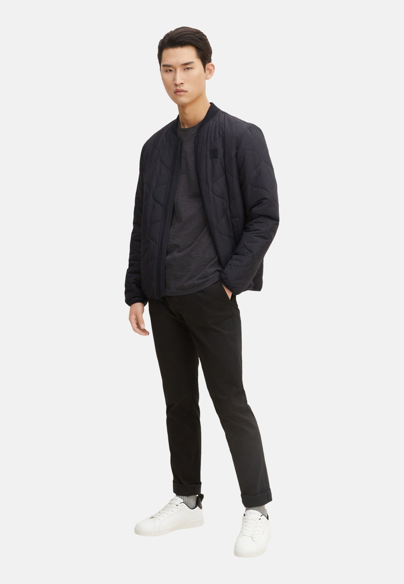 Tom Tailor Washed Stripe Kurzarmshirt