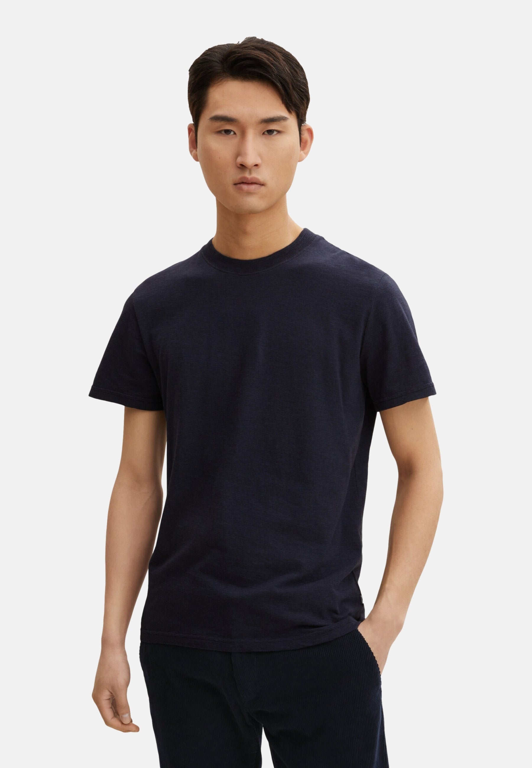 Tom Tailor Washed Stripe Kurzarmshirt