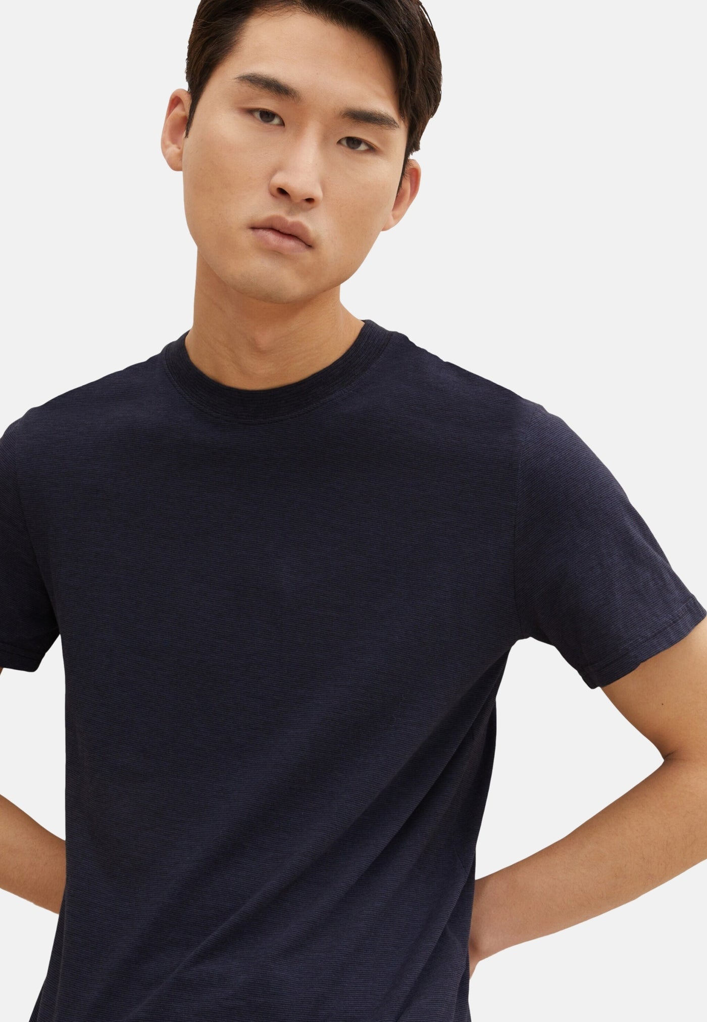 Tom Tailor Washed Stripe Kurzarmshirt
