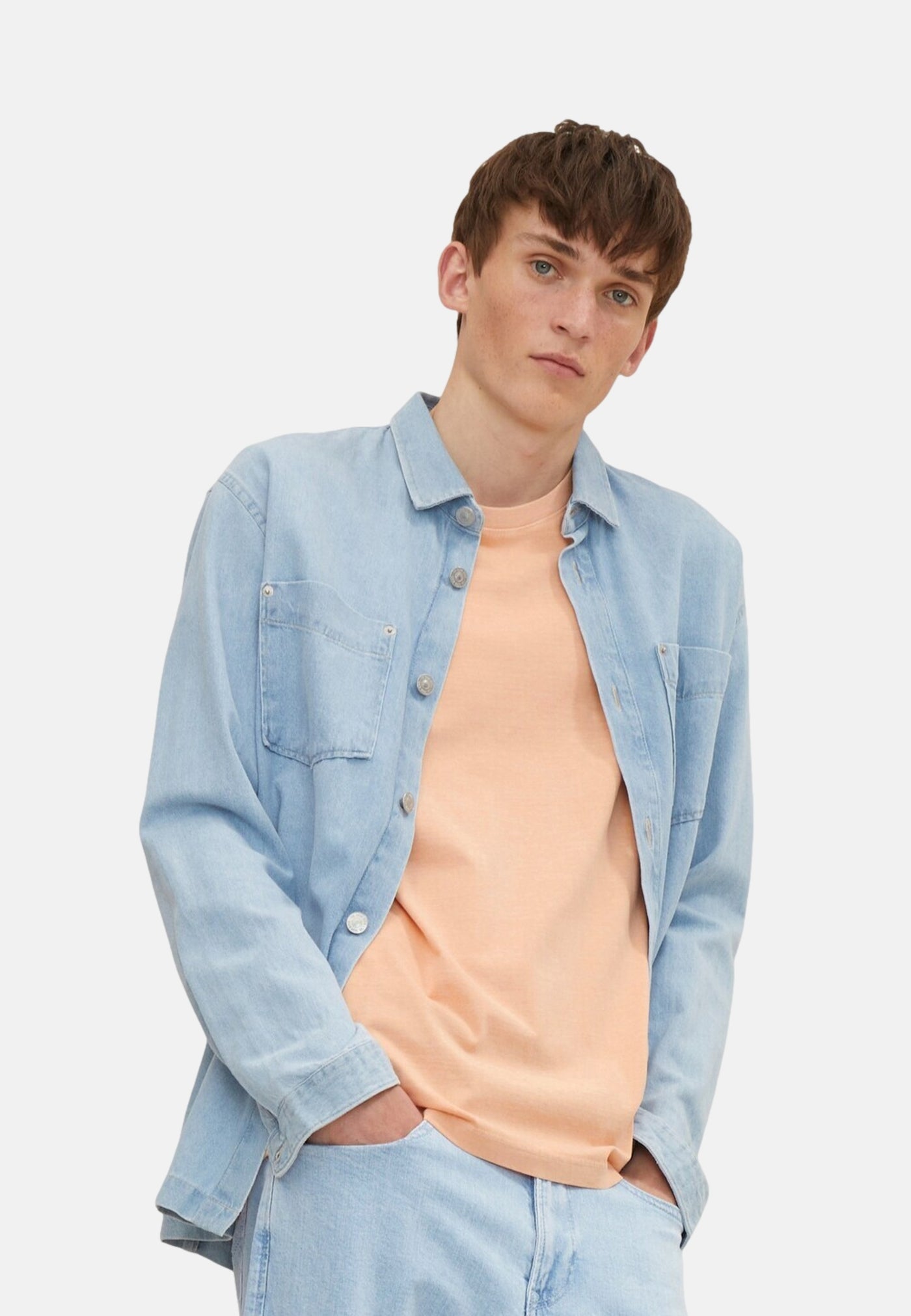 Tom Tailor Printed Kurzarmshirt Rundhals
