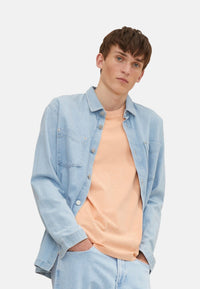 Tom Tailor Printed Kurzarmshirt Rundhals