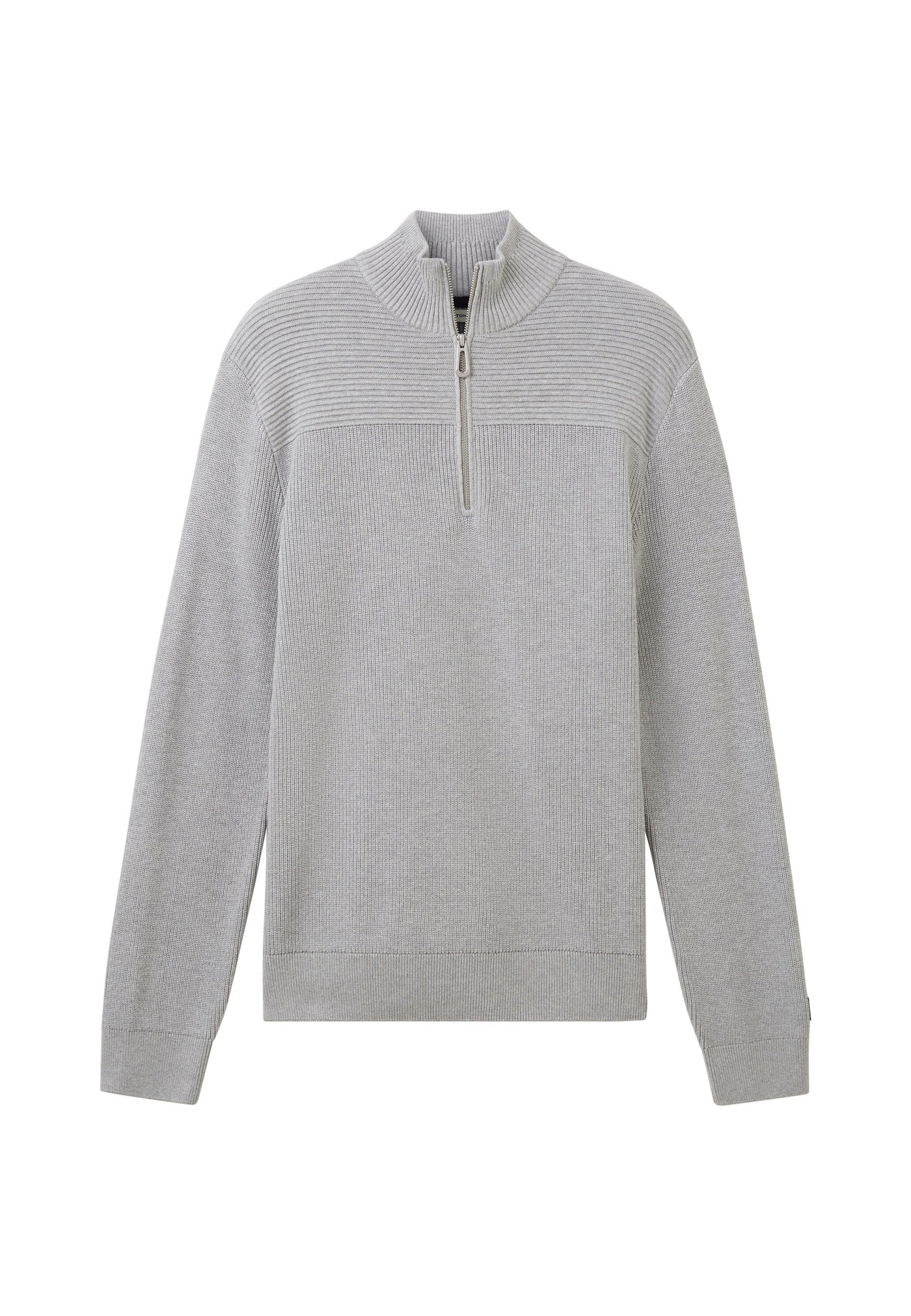 Tom Tailor Strickpullover mit Troyer-Verschluss