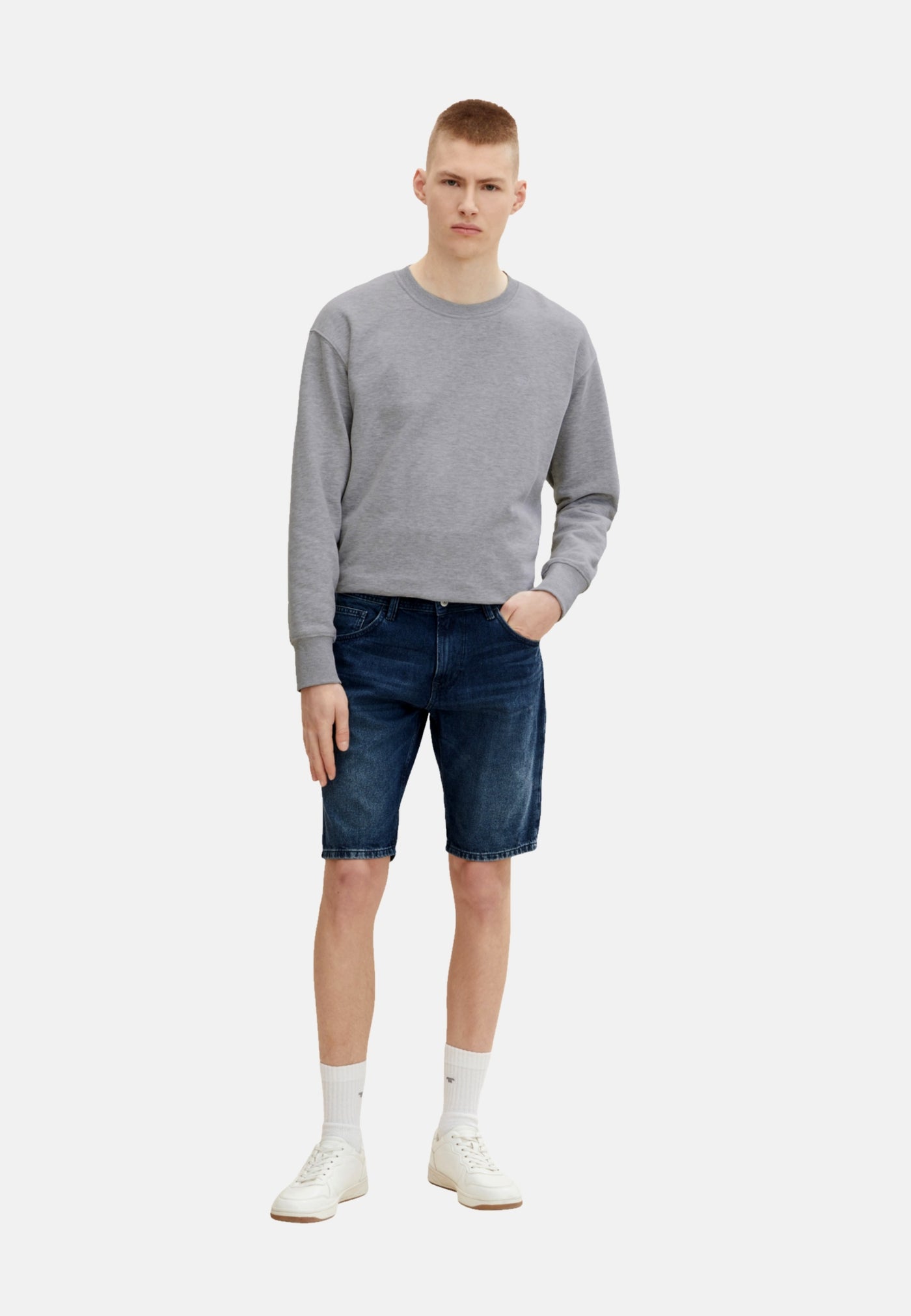 Tom Tailor Jeansshorts aus weicher Baumwolle