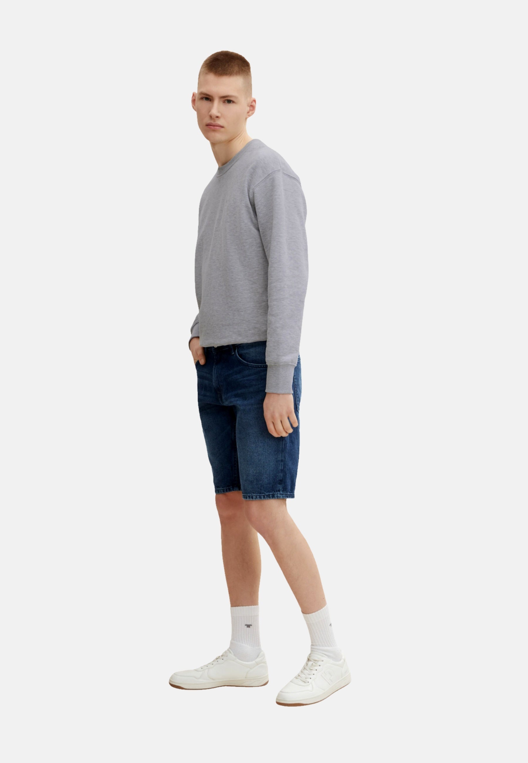 Tom Tailor Jeansshorts aus weicher Baumwolle