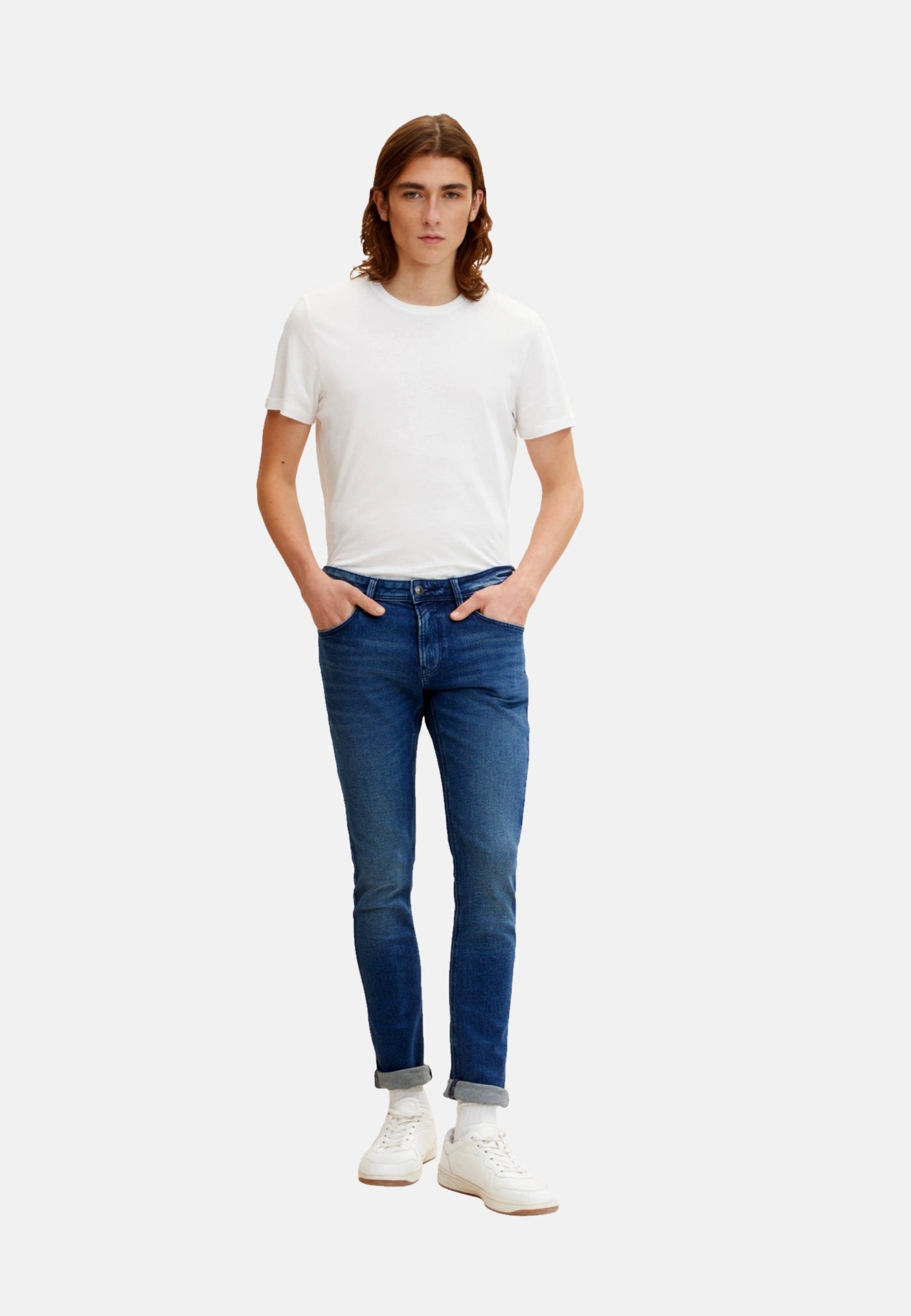 Tom Tailor Culver Skinny Jeans im Five-Pocket-Style mit leichter Waschung