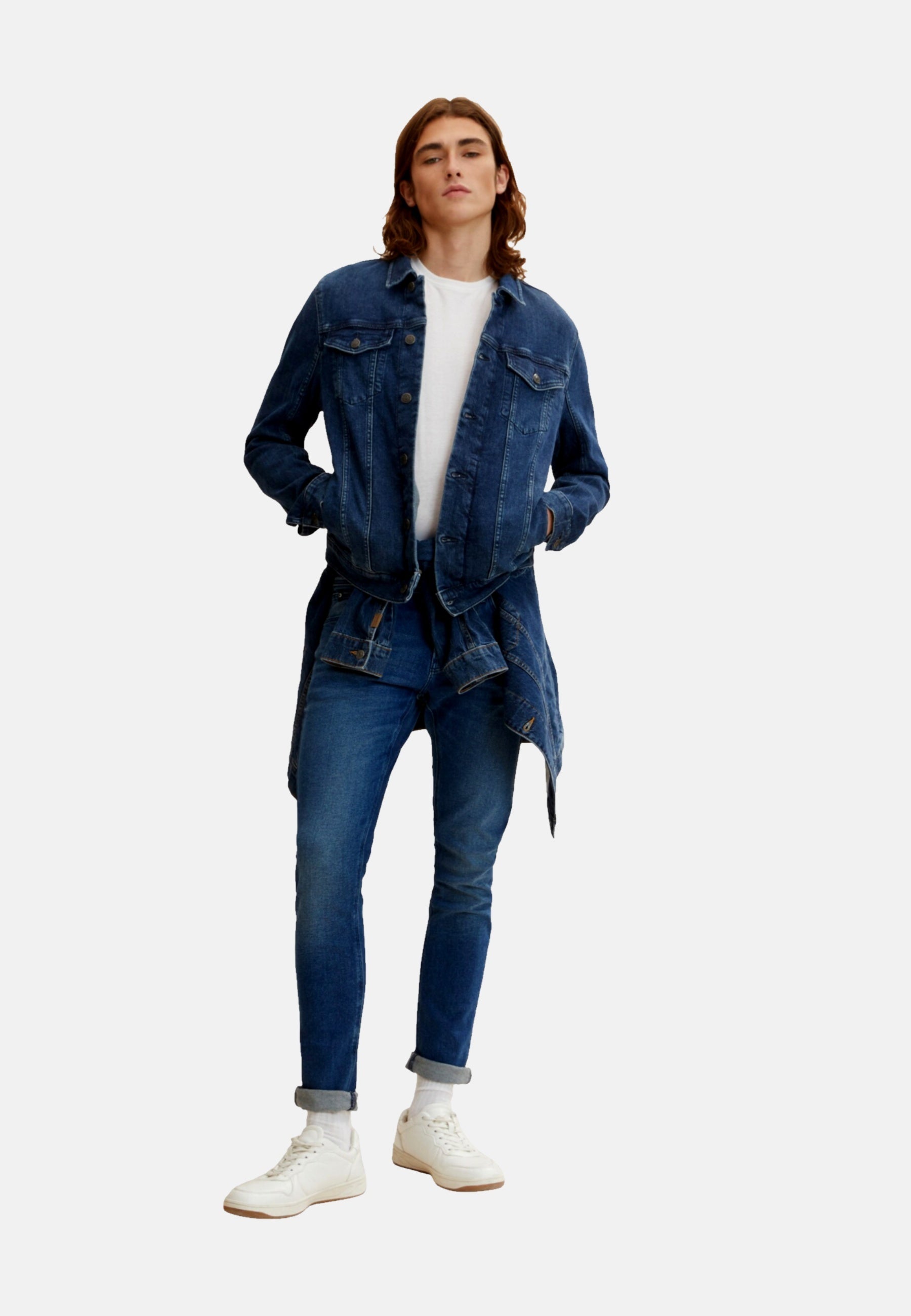 Tom Tailor Culver Skinny Jeans im Five-Pocket-Style mit leichter Waschung