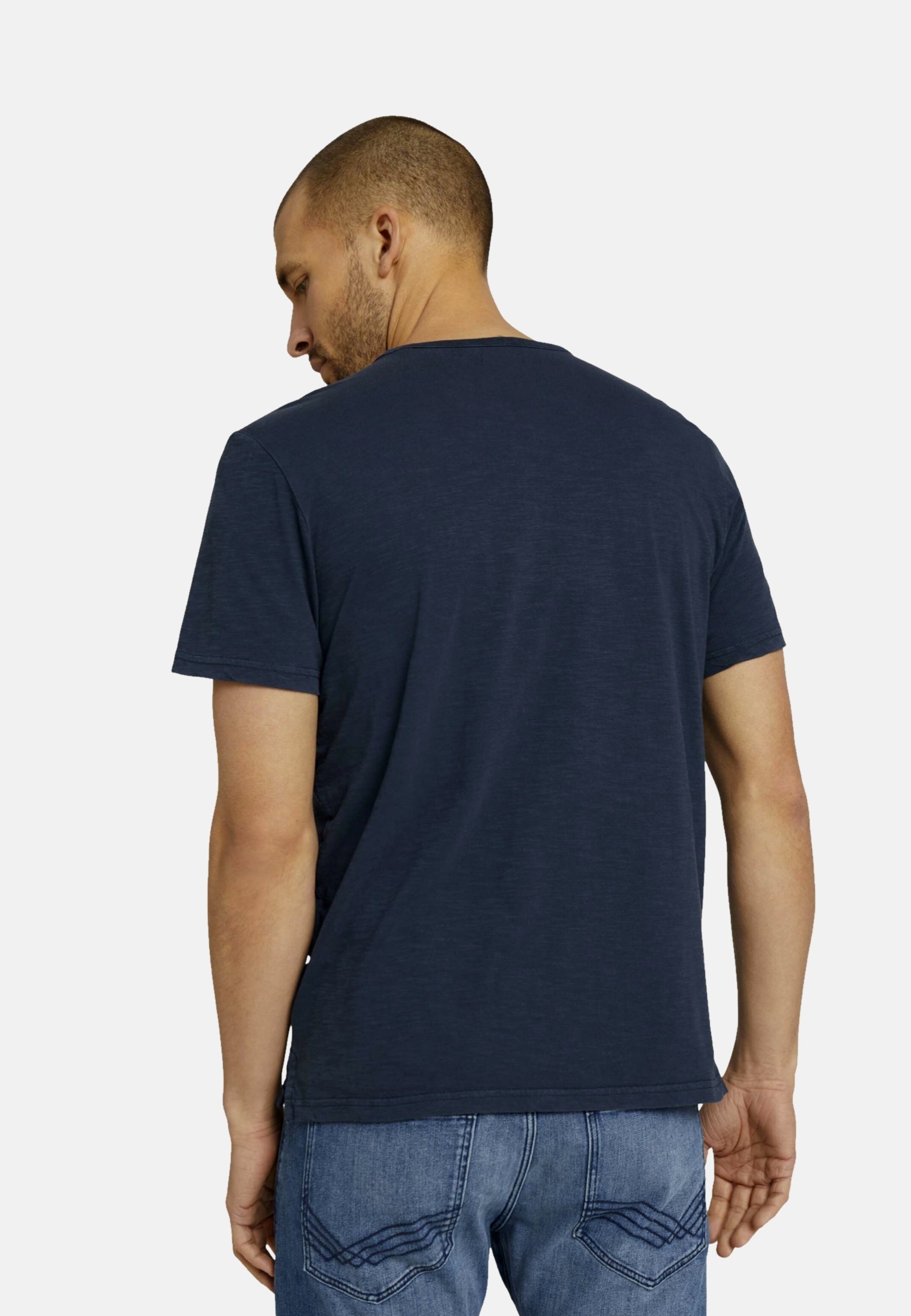 Tom Tailor T-Shirt in Melange Optik