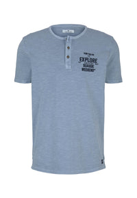 Tom Tailor T-Shirt in Melange Optik