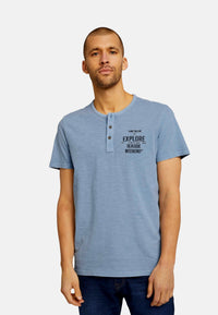 Tom Tailor T-Shirt in Melange Optik