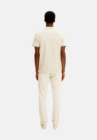 Tom Tailor Basic T-Shirt mit Polokragen und Knopfleiste