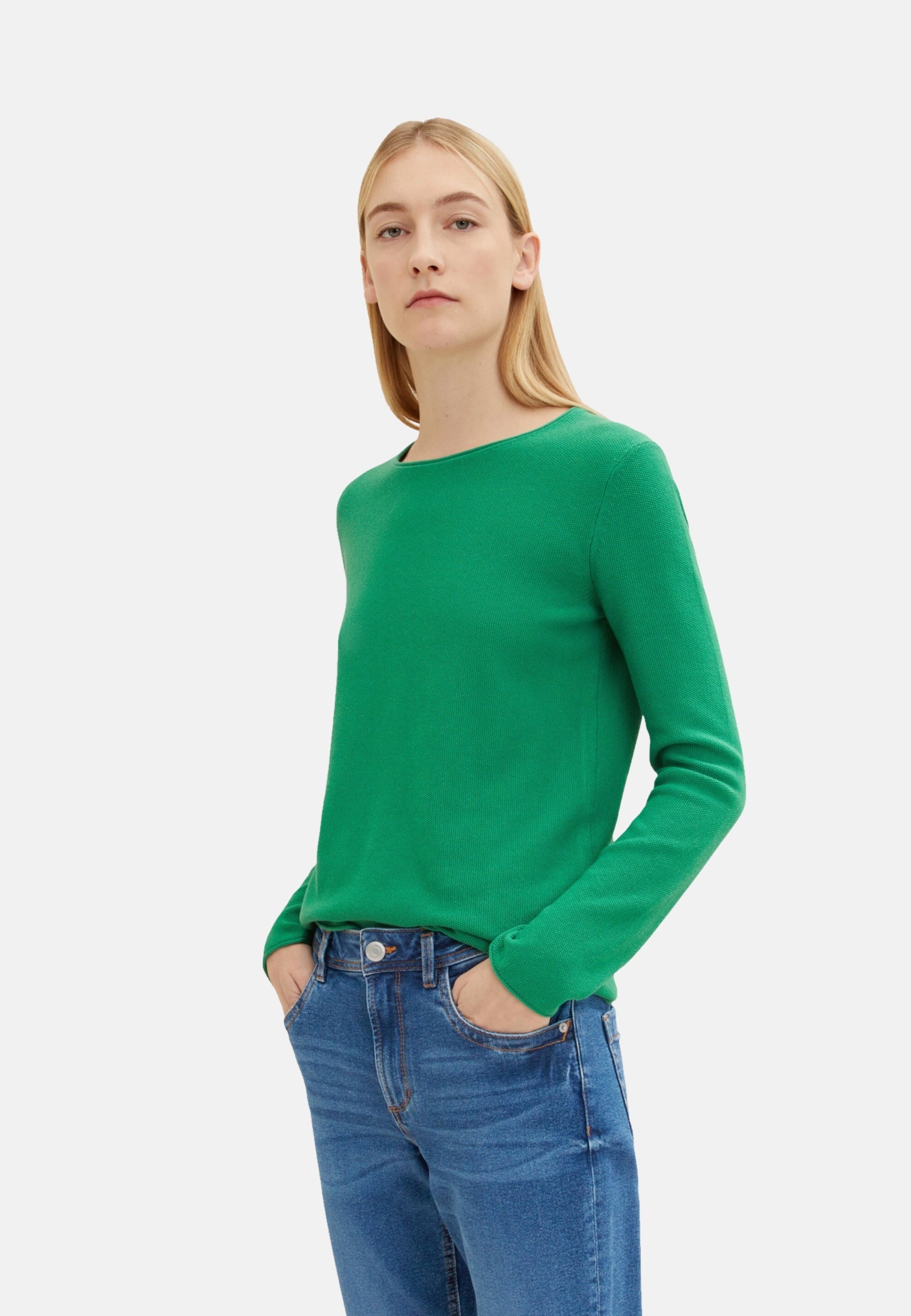 Tom Tailor Strickpullover R-Neck