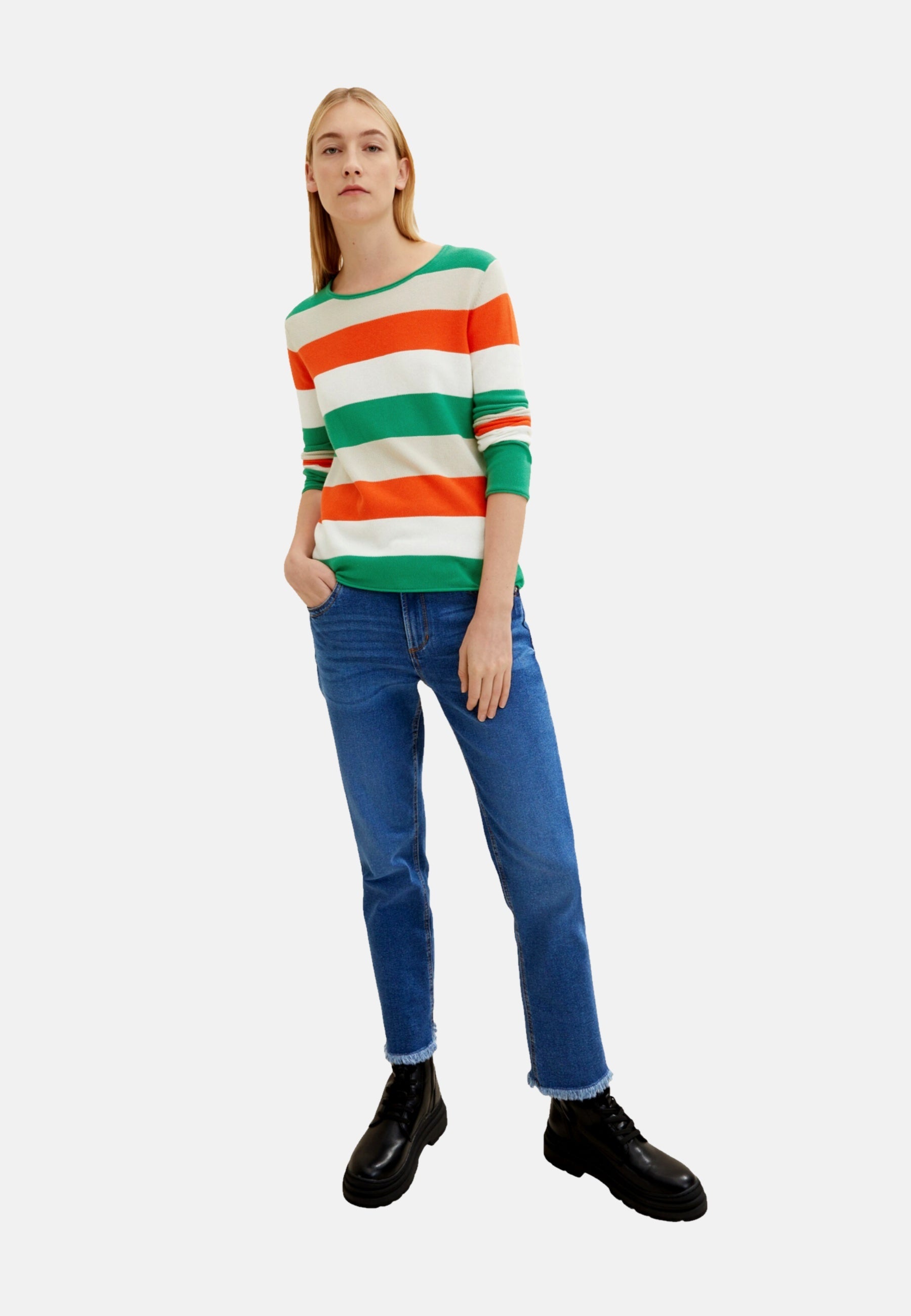 Tom Tailor Strickpullover R-Neck