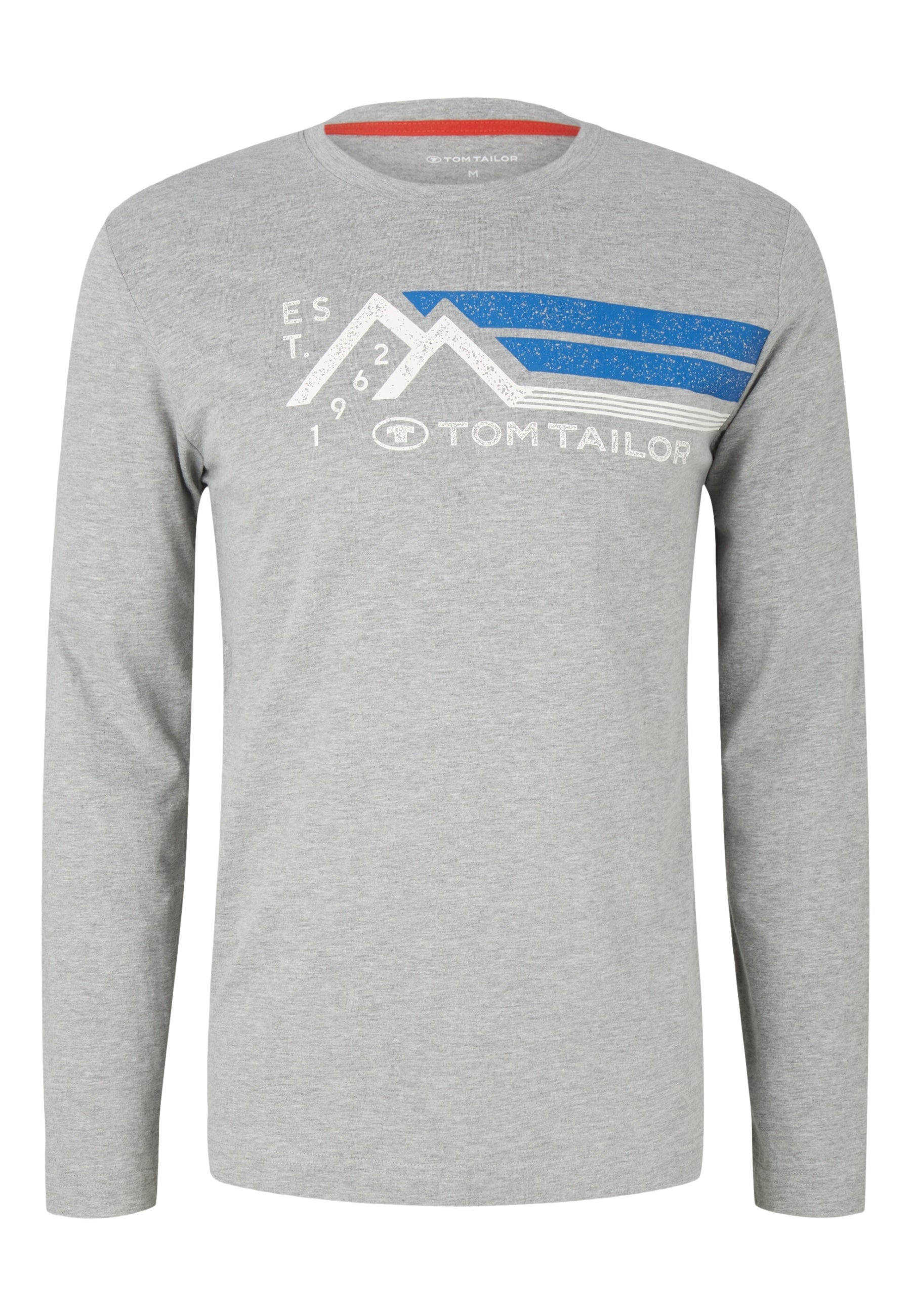 Tom Tailor Langarmshirt mit Rundhalsausschnitt und Motivprint