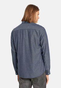 Tom Tailor Shirt fein strukturiert mit Bio Baumwolle