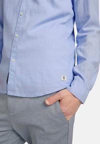 Tom Tailor Shirt fein strukturiert mit Bio Baumwolle