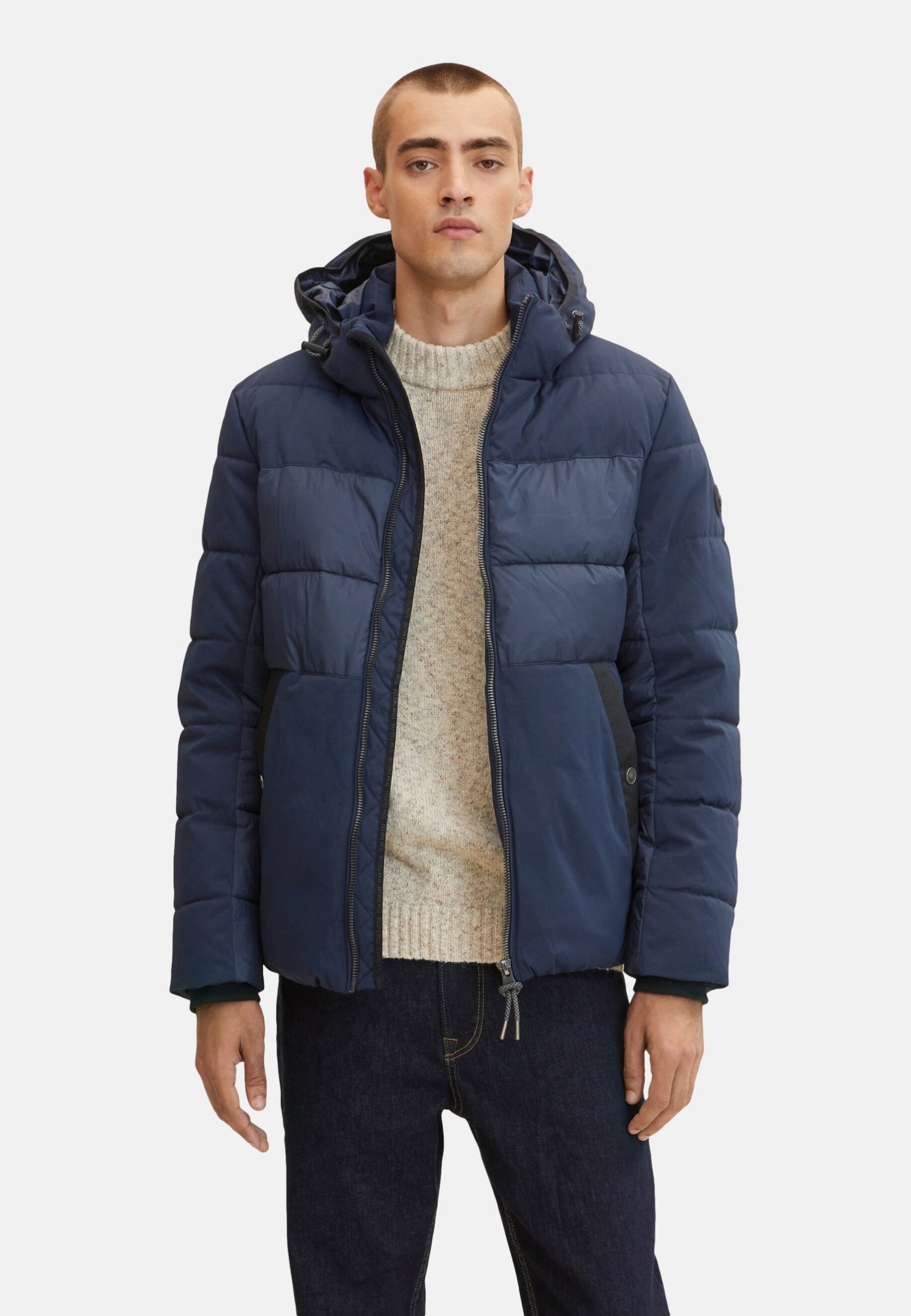 Tom Tailor Steppjacke mit abnehmbarer Kapuze