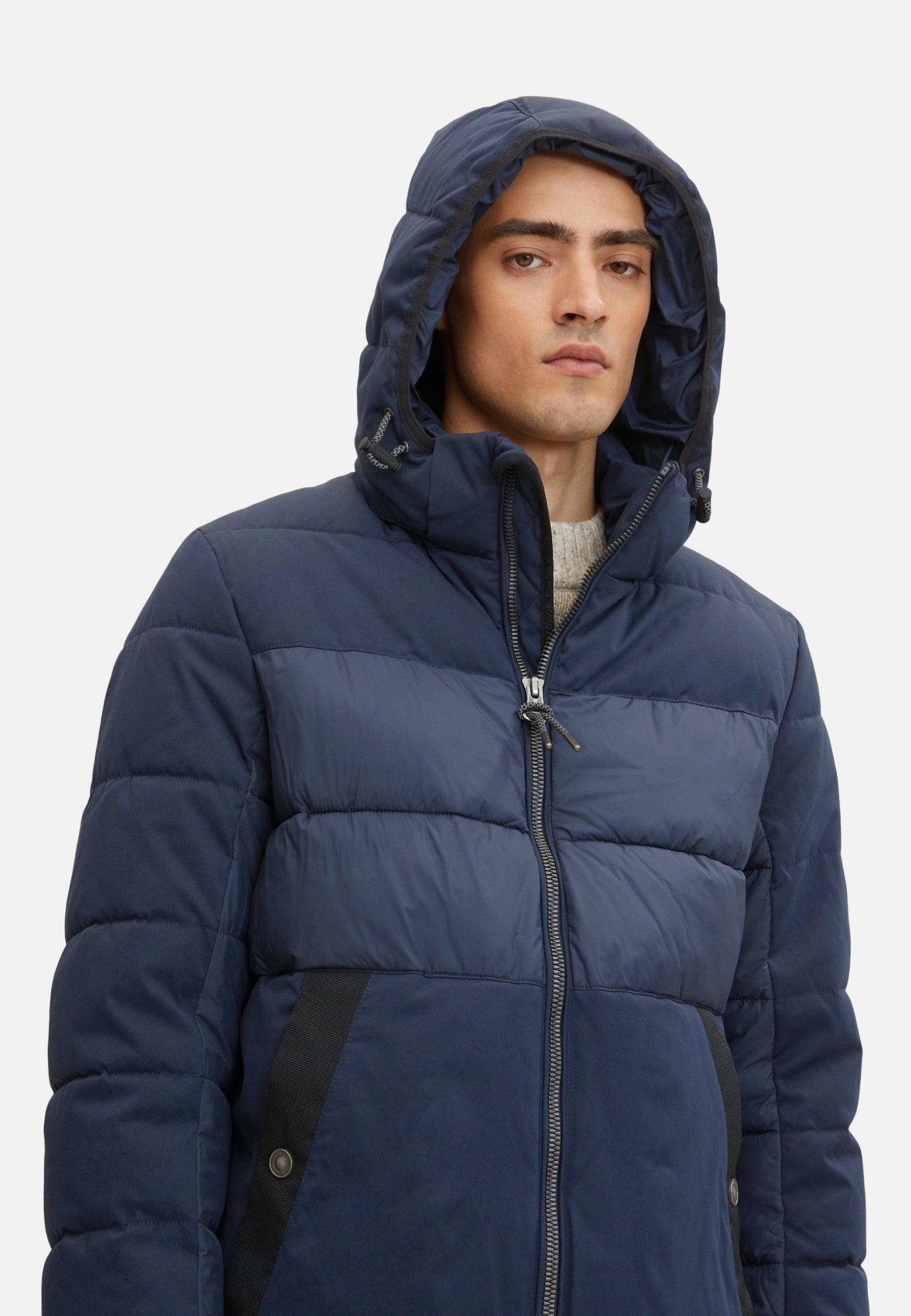 Tom Tailor Steppjacke mit abnehmbarer Kapuze