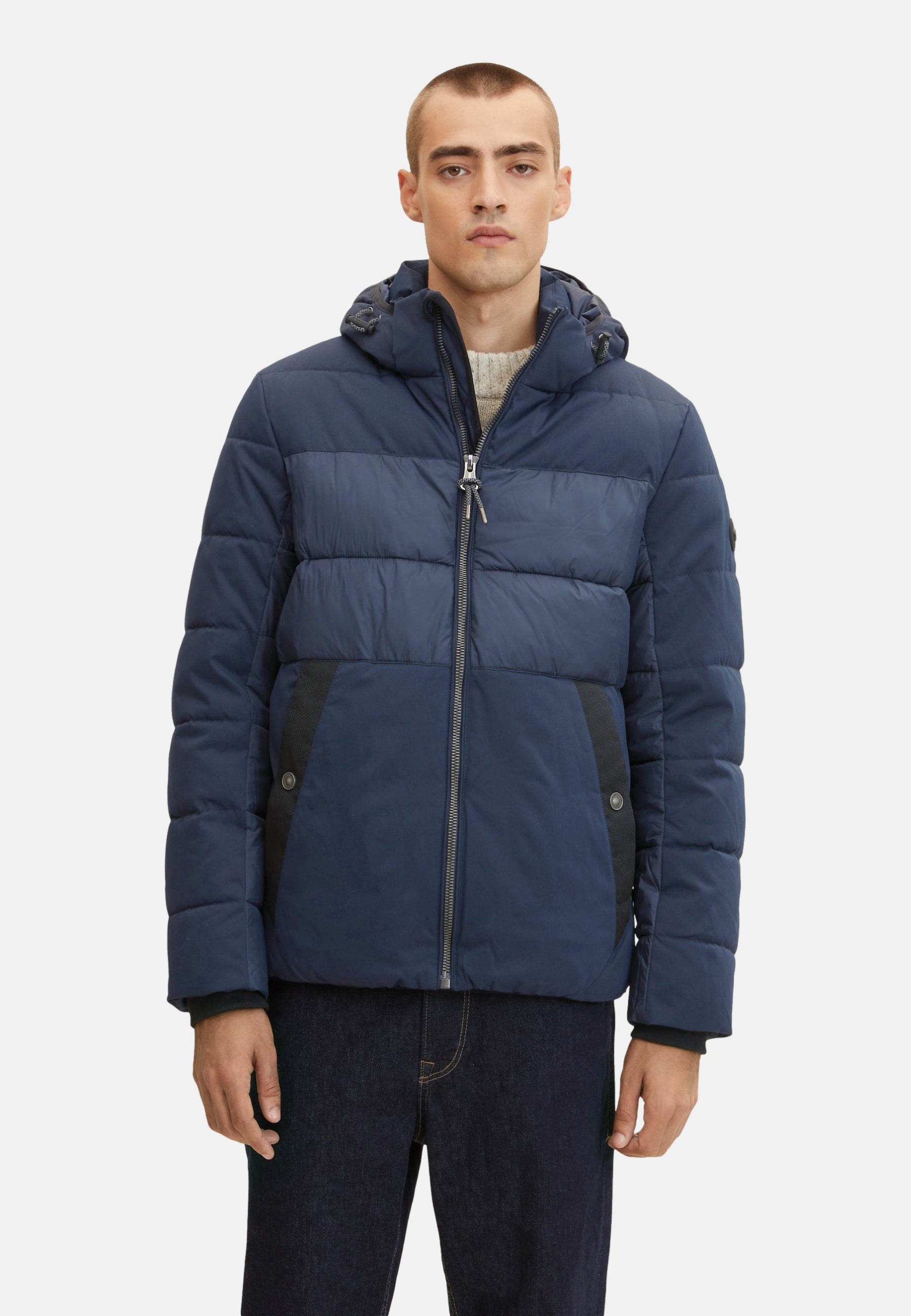 Tom Tailor Steppjacke mit abnehmbarer Kapuze