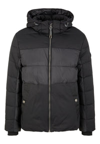 Tom Tailor Pufferjacke mit abnehmbarer Kapuze und seitlichen Eingrifftaschen