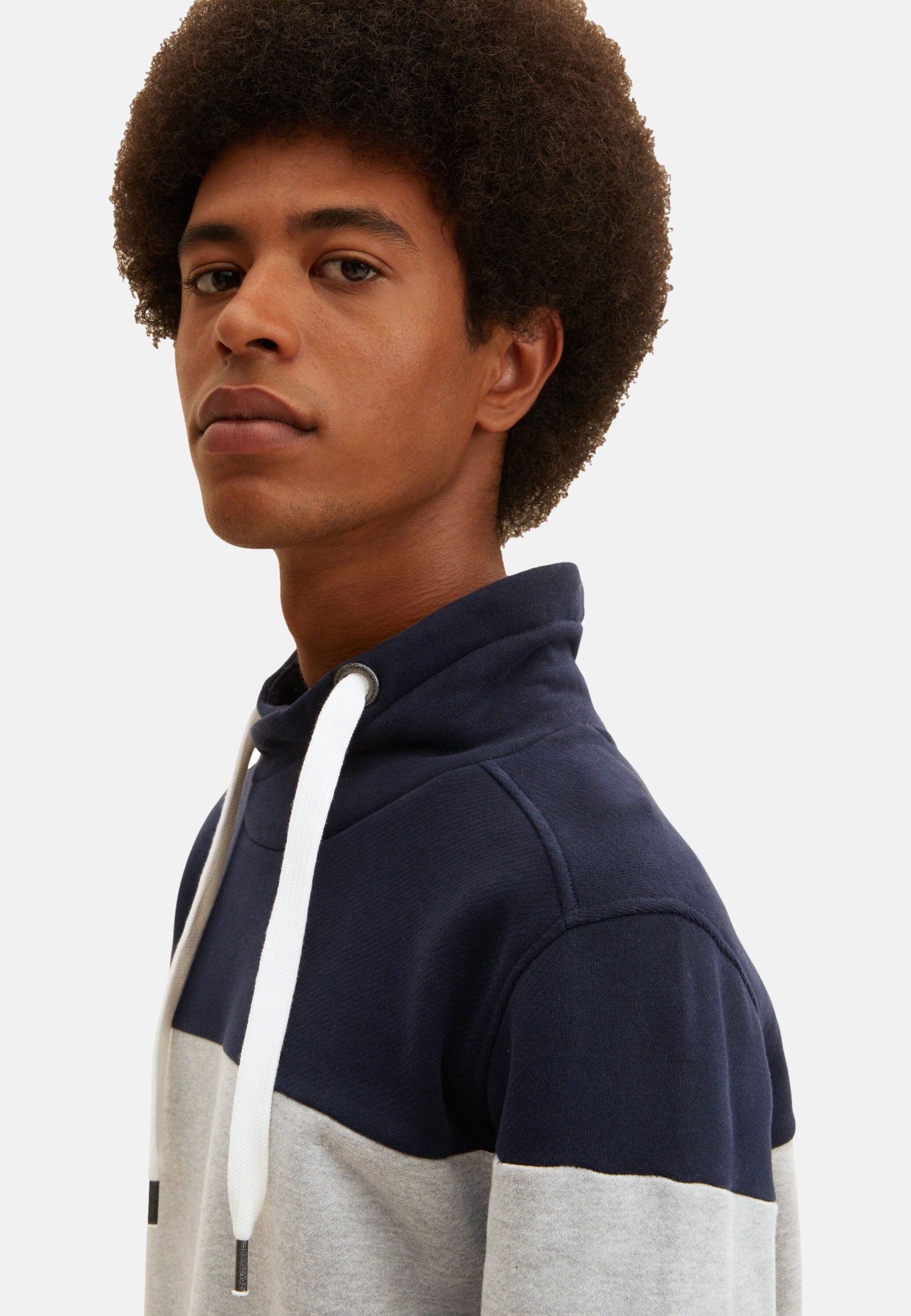 Tom Tailor Colour Blocking Pullover ohne Kapuze