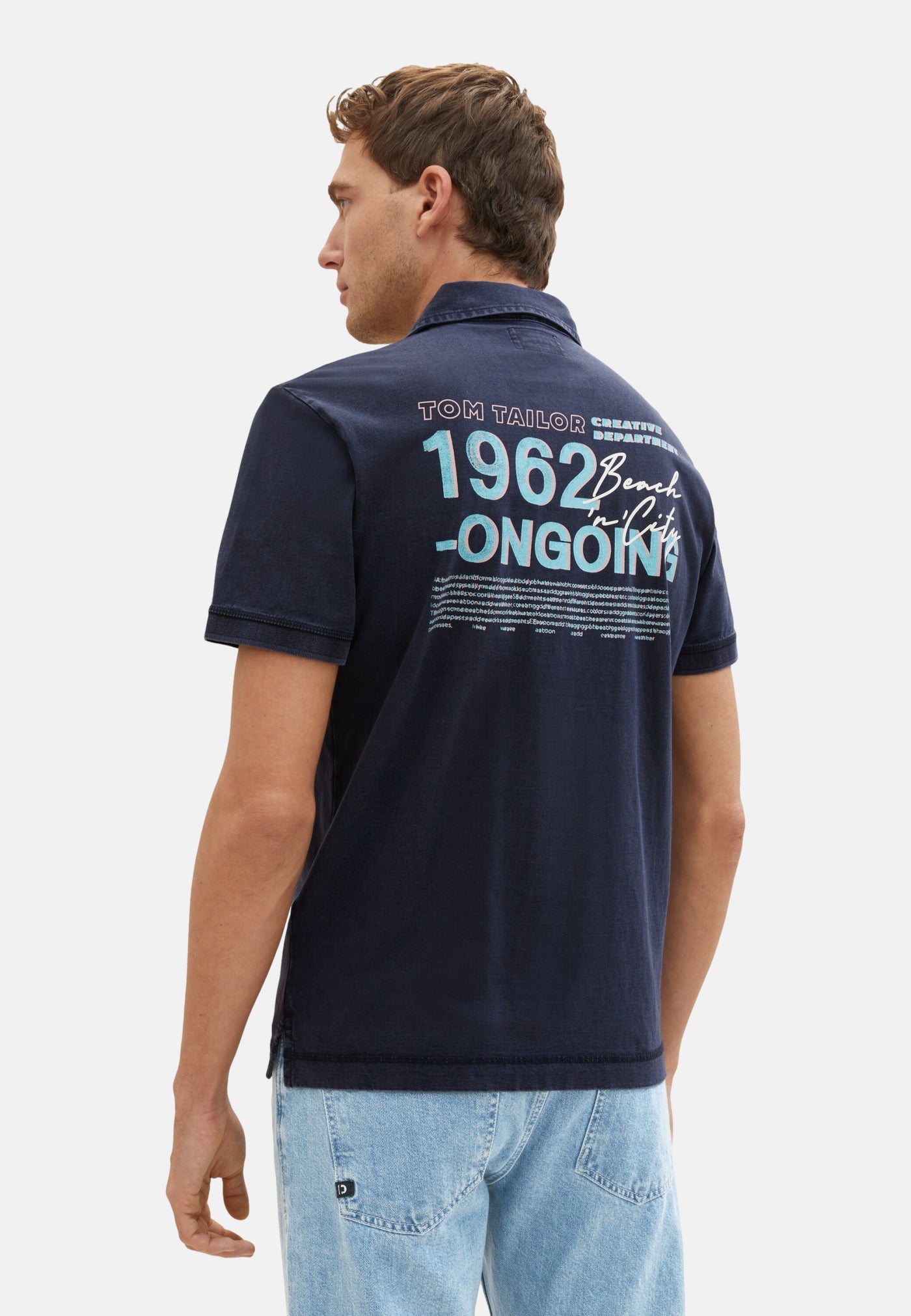 Tom Tailor Kurzarmshirt mit Polokragen