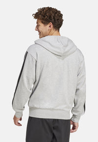 Adidas M 3S FT FZ HD Kapuzensweatjacke