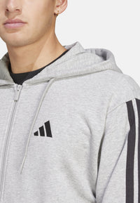 Adidas M 3S FT FZ HD Kapuzensweatjacke