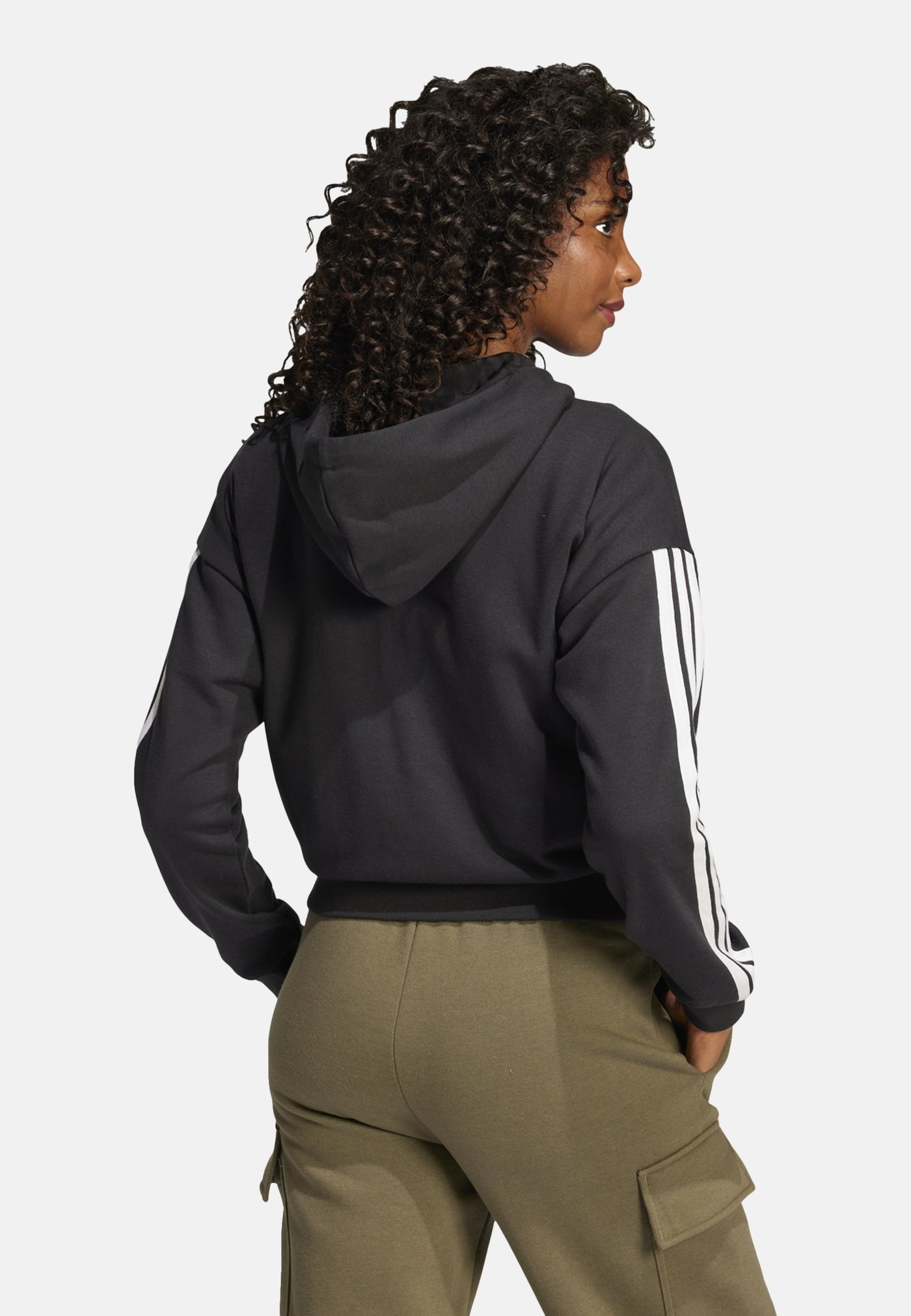 Adidas W 3S FT FZ HD Kapuzensweatjacke