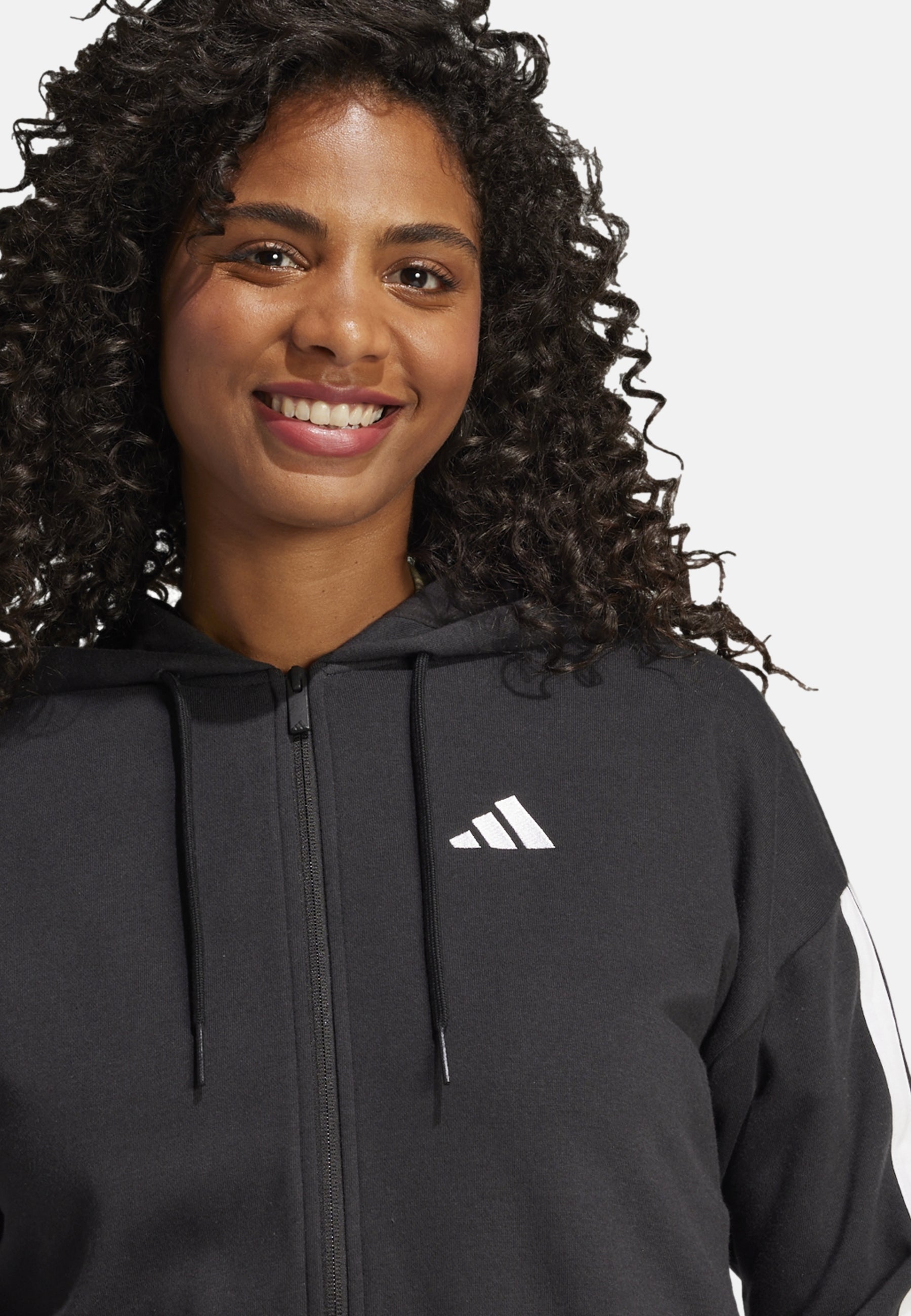 Adidas W 3S FT FZ HD Kapuzensweatjacke